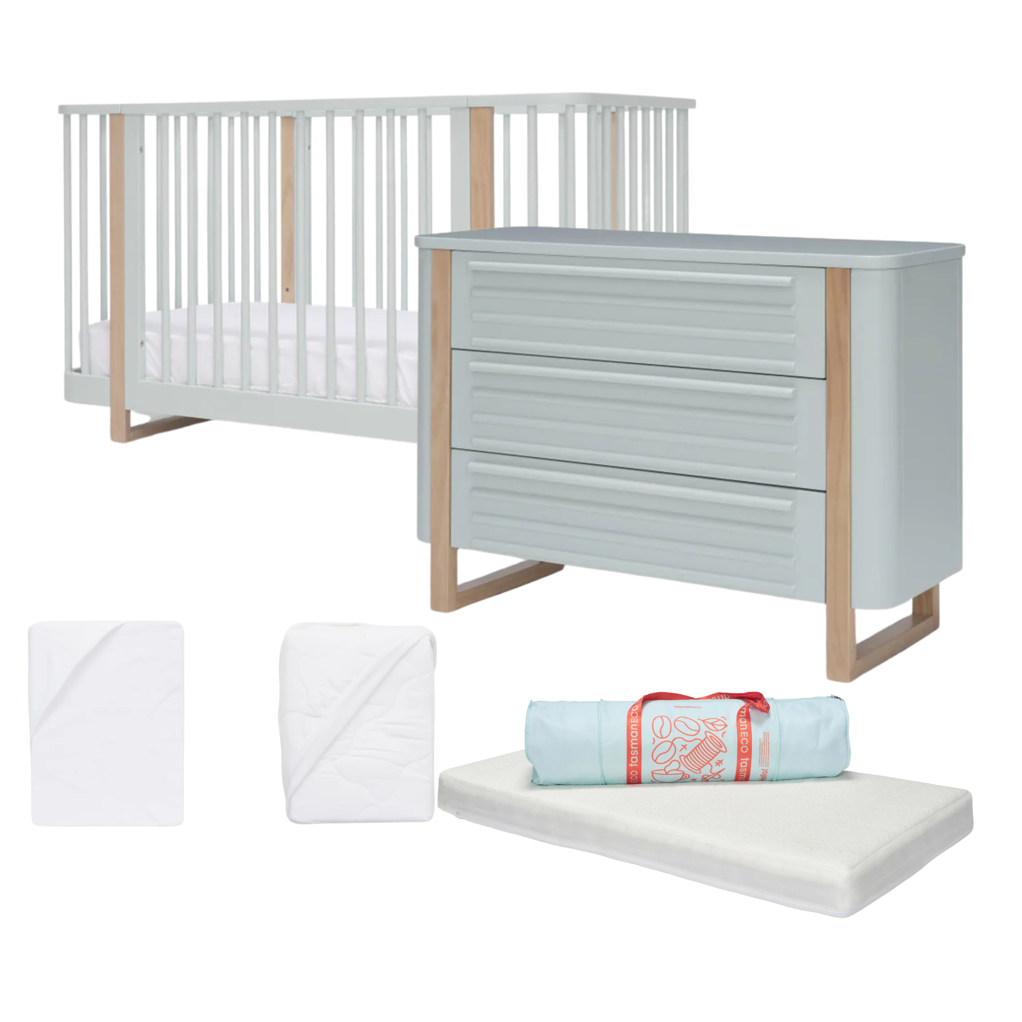 Seena Pisa nursery package  Green and sandstone+ Free Gift