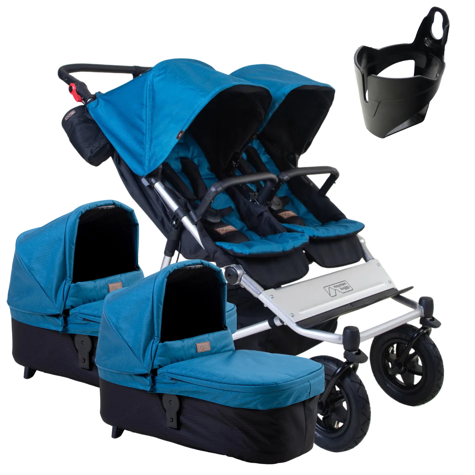 Mountain Buggy duet  V4 TWIN ready + Free Gift