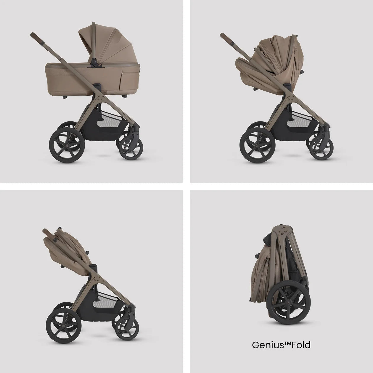 SilverCross Cove 2 with Carrycot | Champagne