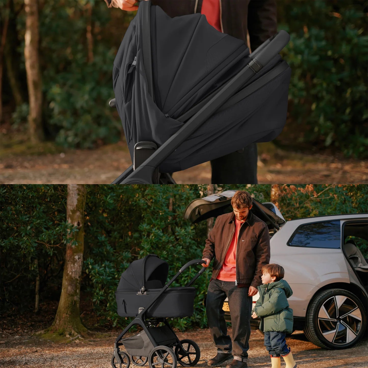 SilverCross Cove 2 with Carrycot | Onyx
