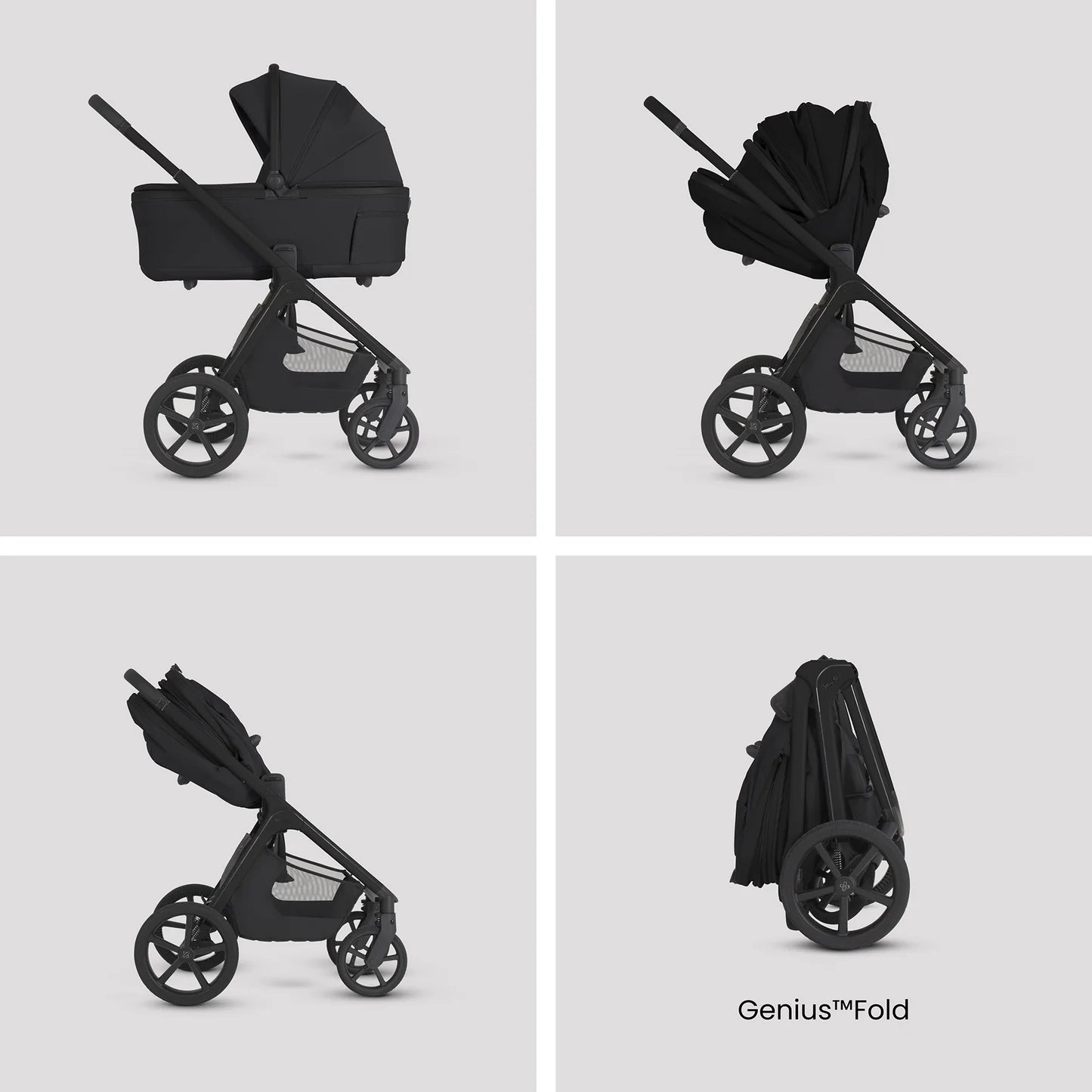 SilverCross Cove 2 with Carrycot | Onyx