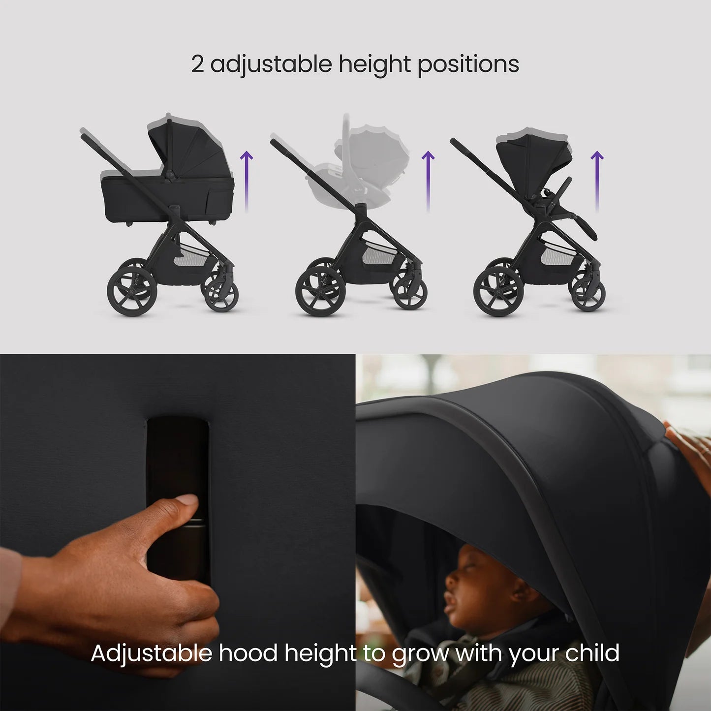 SilverCross Cove 2 with Carrycot | Onyx