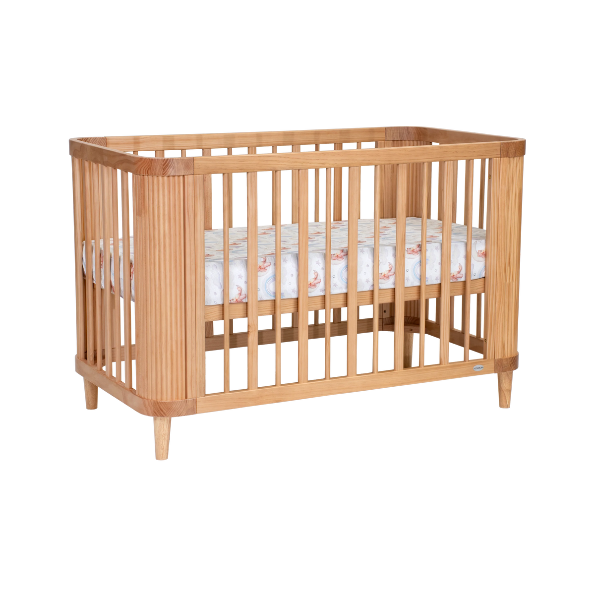 Cocoon Scandi Nursery Cot - Sandstone