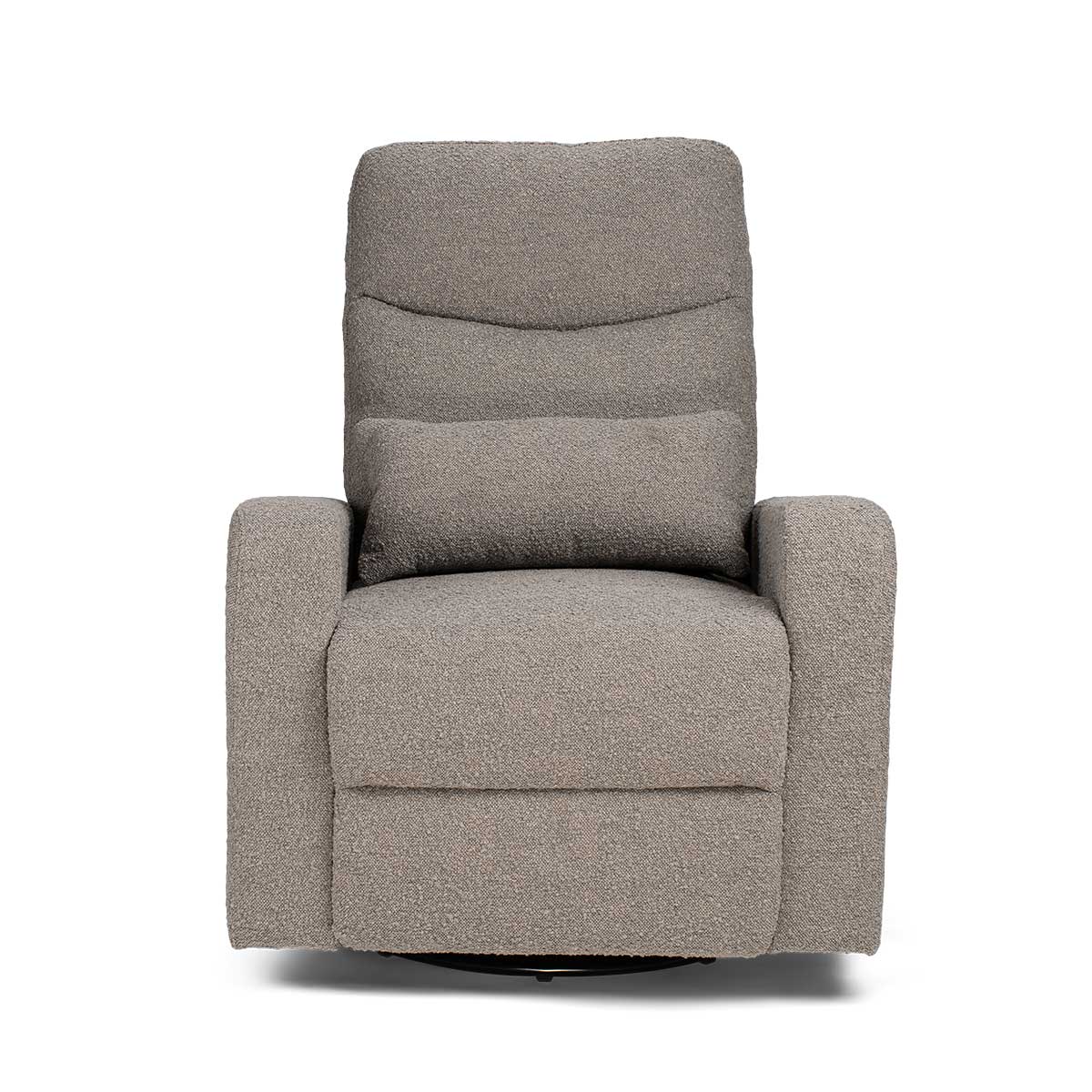 COCOON PLUSH Recliner Glider Chair - Dove Grey 