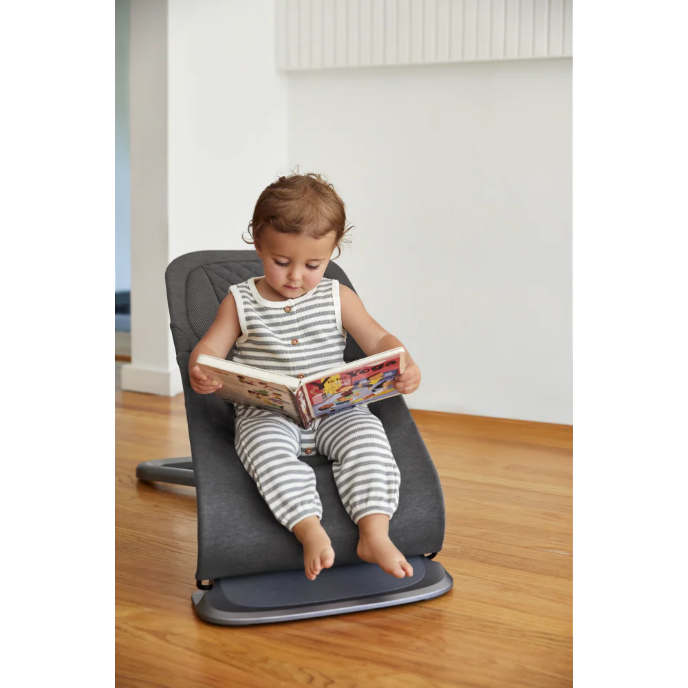 Ergobaby Evolve 3 In 1 Bouncer - CHARCOAL GREY