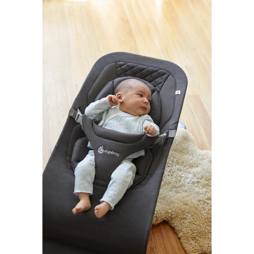 Ergobaby Evolve 3 In 1 Bouncer - CHARCOAL GREY