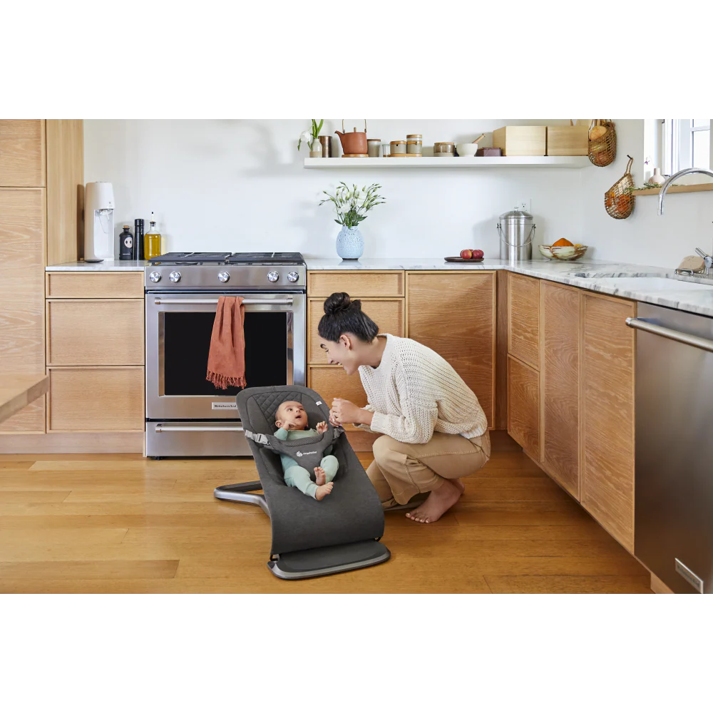 Ergobaby Evolve 3 In 1 Bouncer - CHARCOAL GREY