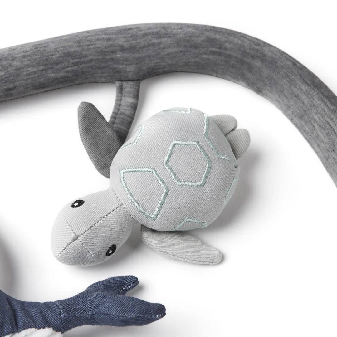 Ergobaby Evolve 3 In 1 Bouncer Ocean Wonders Toy Bar - CHARCOAL GREY