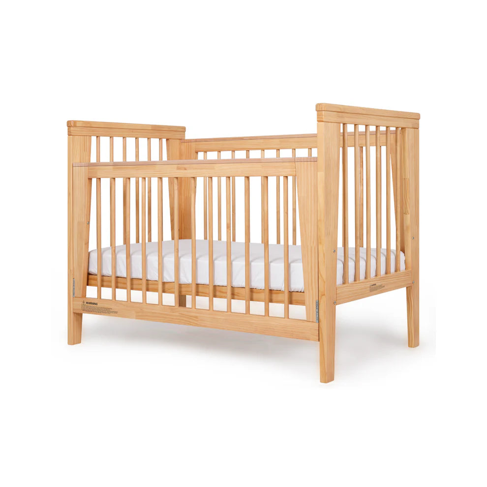 Grotime Emma Cot + Mattress Bundle Natural 