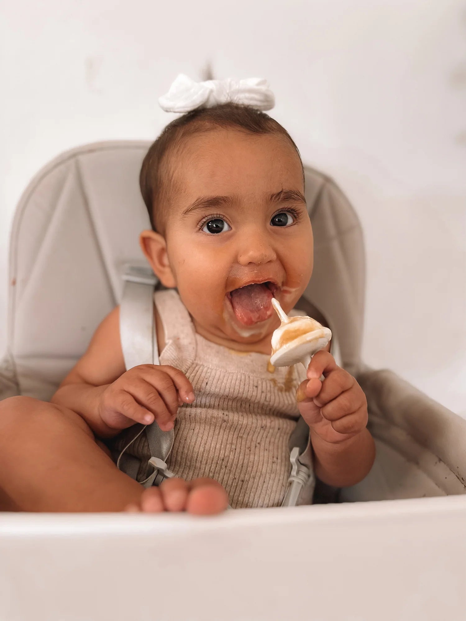 Babystudio Super Slim Flat Fold High Chair 