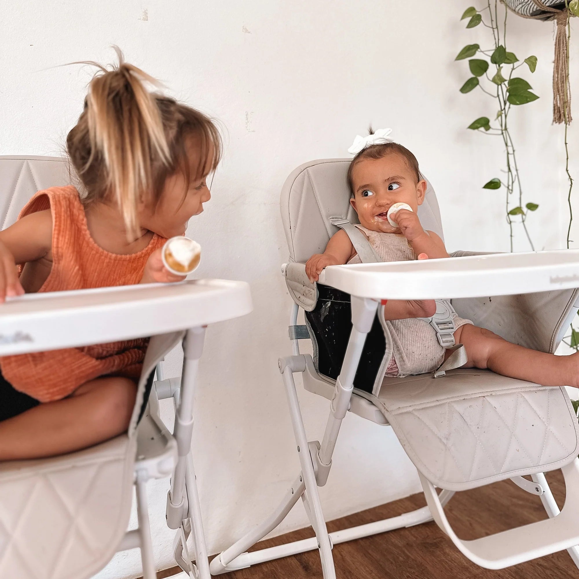 Babystudio Super Slim Flat Fold High Chair 
