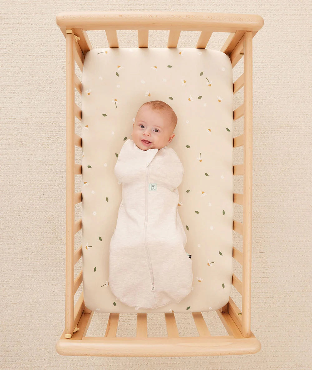 Ergopouch 2-in-1 Waterproof Fitted Sheet Daisy Sprinkle