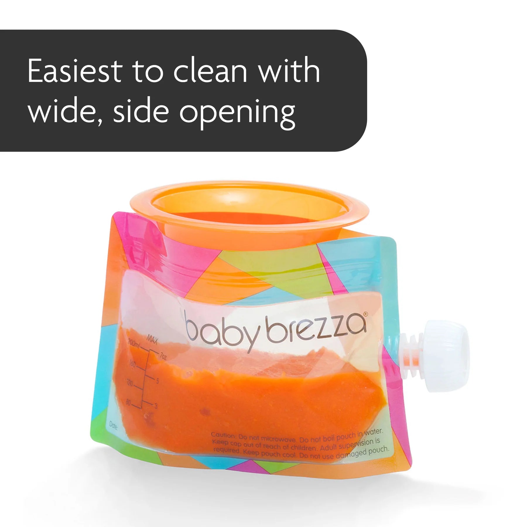 Baby Brezza Food Pouches for the Food Maker 