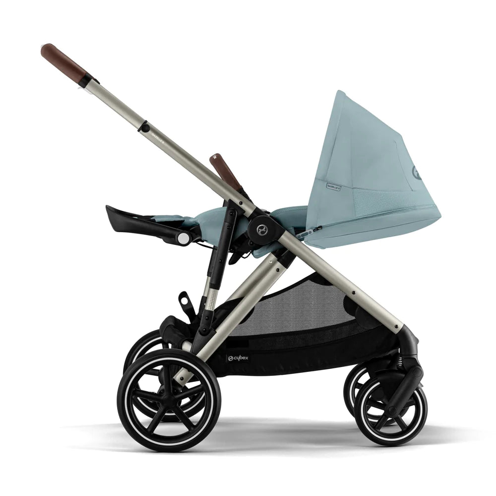 Cybex Gazelle S Pram 2023 Sky Blue (ETA APR 2024) - Tiny Tots Baby Store 