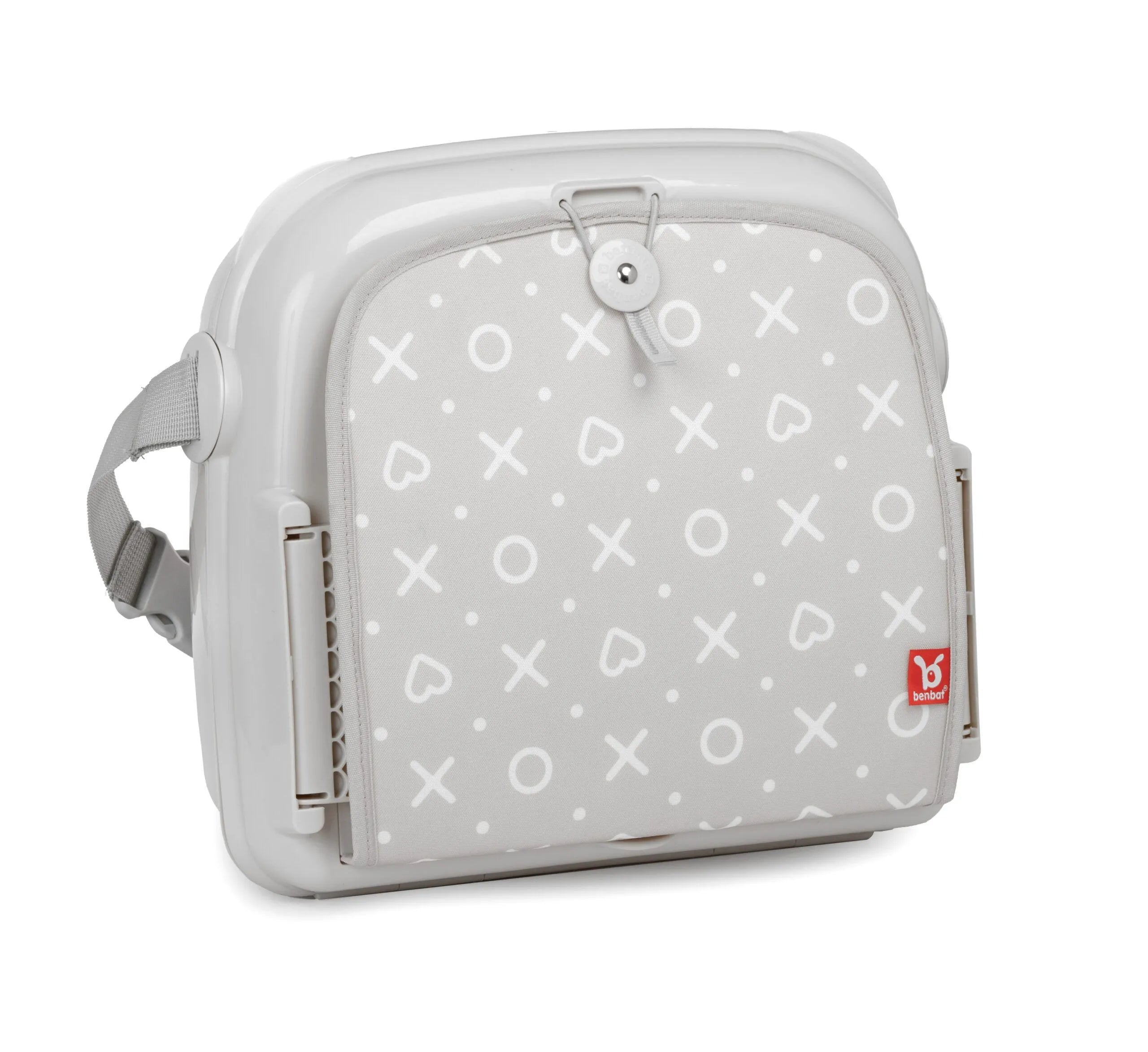Benbat YummiGo Portable Booster+ Seat | Light Grey 