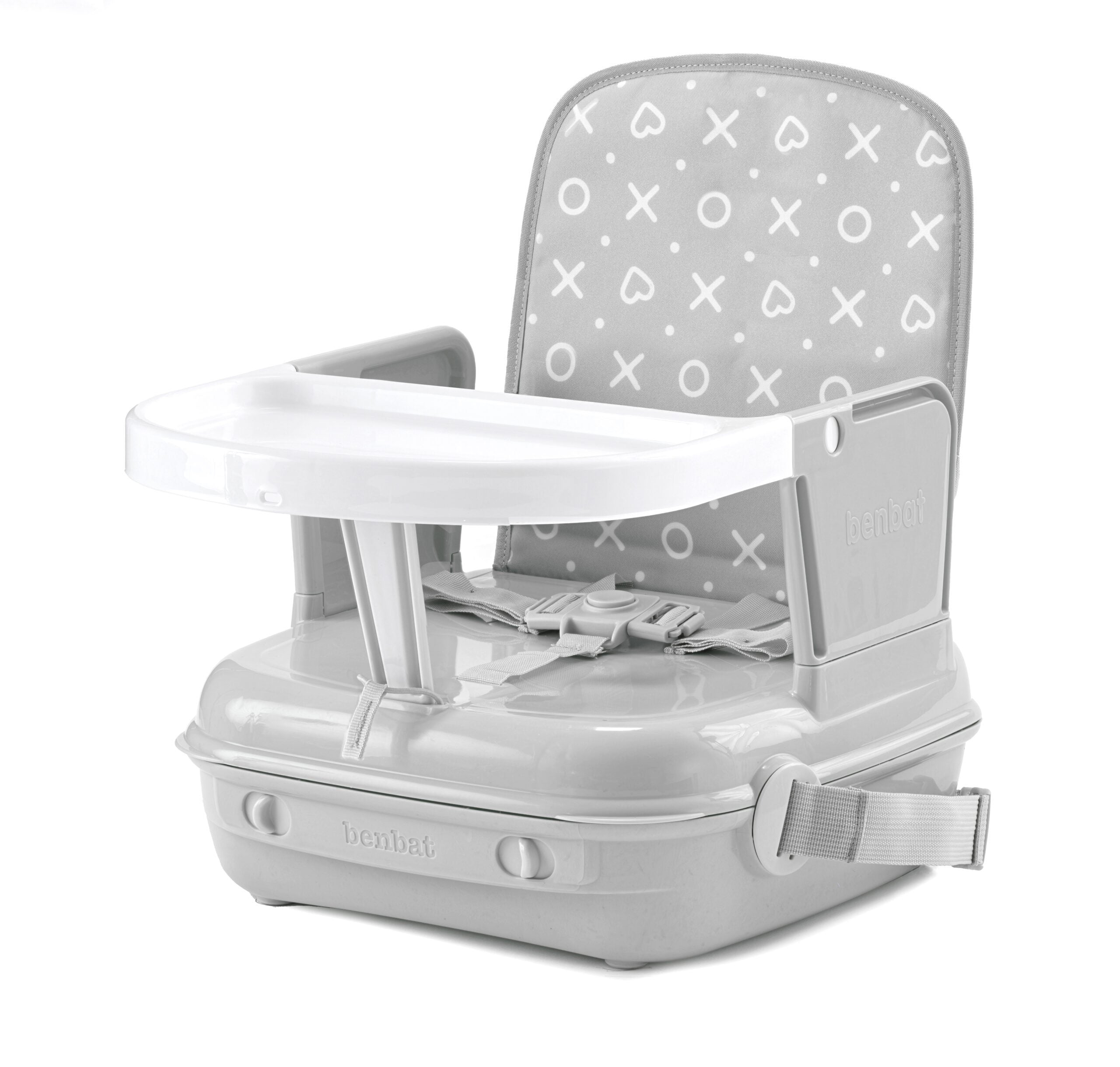 Benbat YummiGo Portable Booster+ Seat | Light Grey 