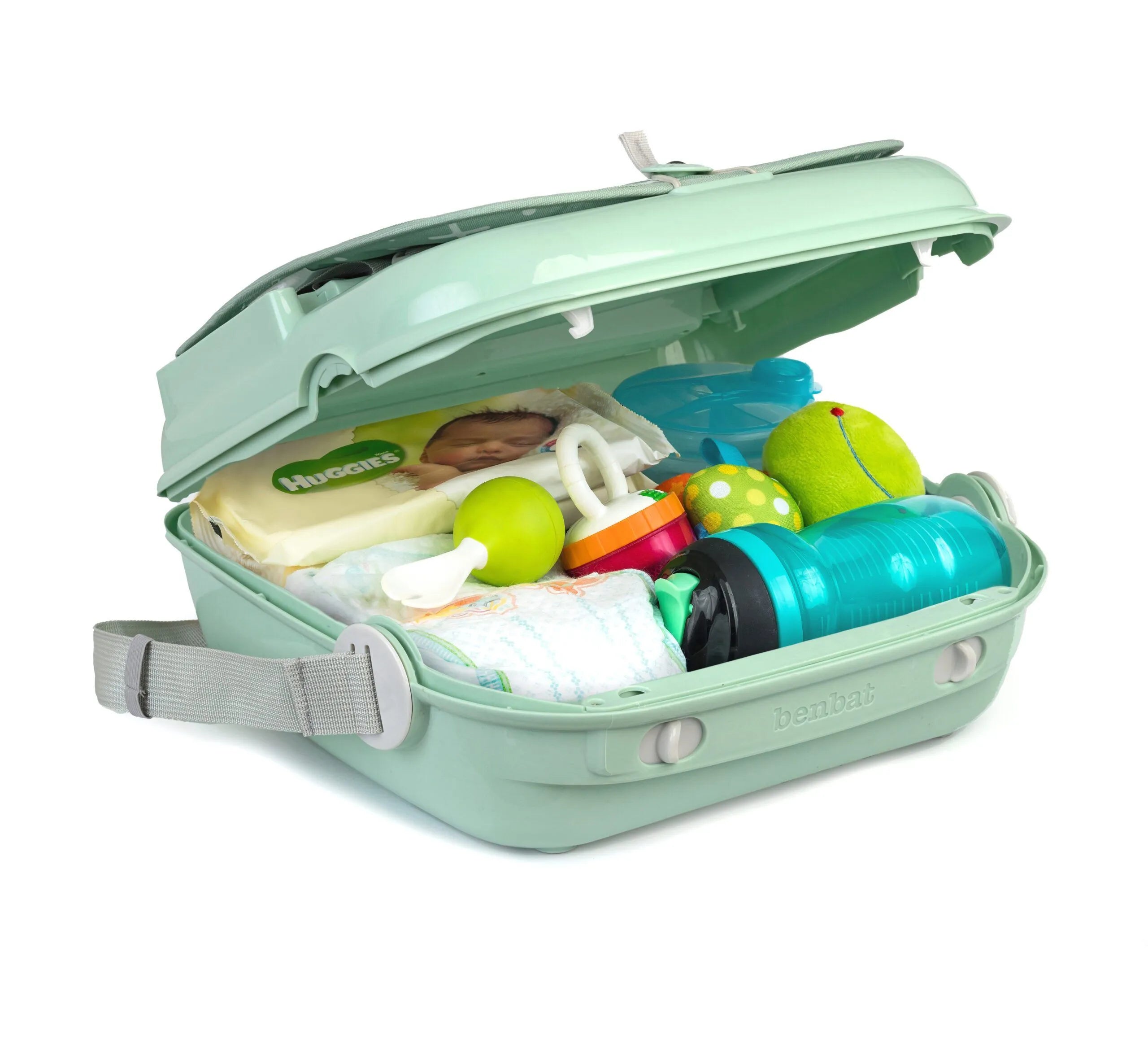Benbat YummiGo Portable Booster+ Seat |Light Green 
