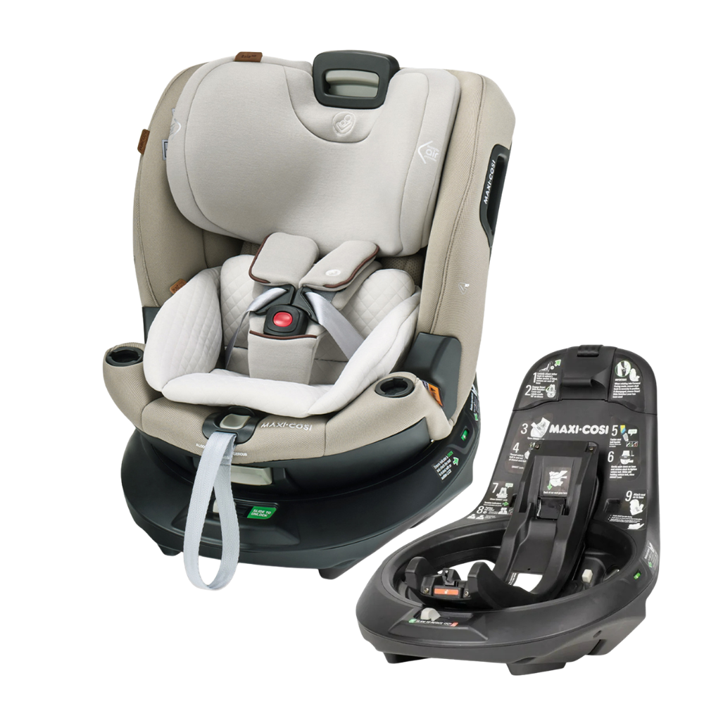 Maxi Cosi Raia 360 LX and Spare Base | Sapphire Sand