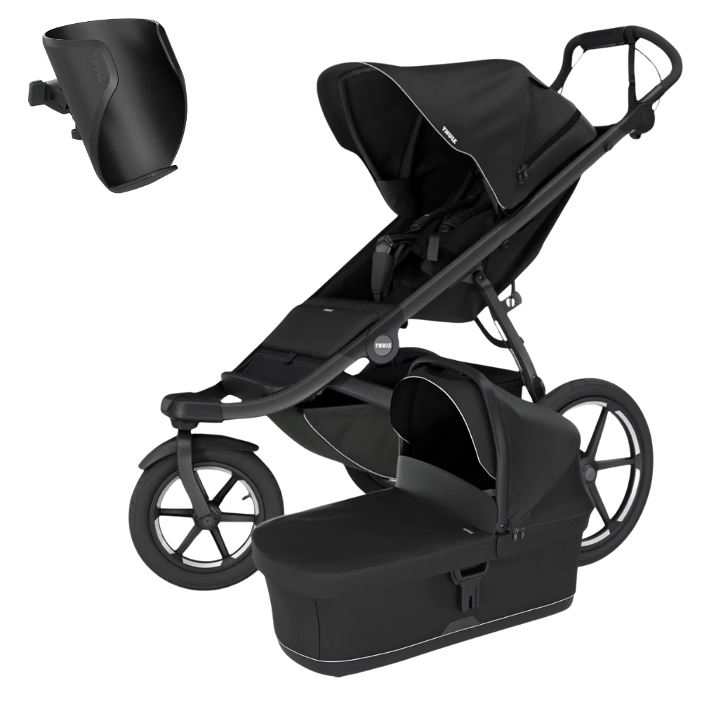Thule Urban Glide 3 Stroller + Bassinet BLACK | FREE Gift