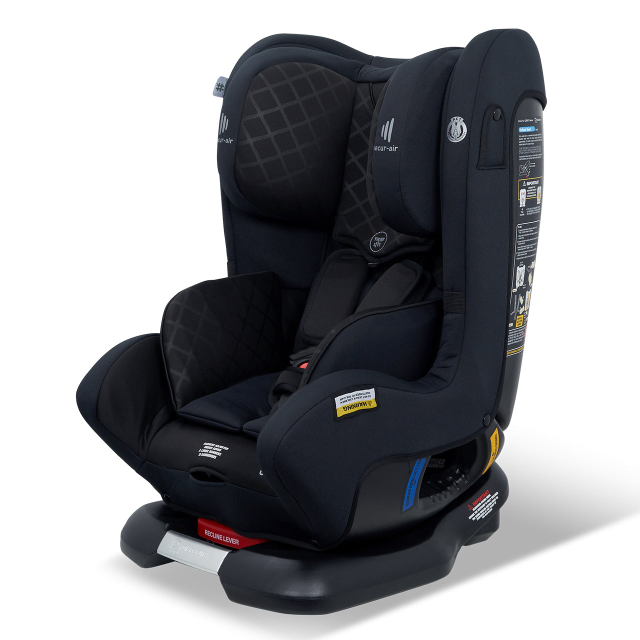 InfaSecure Quattro Onyx Convertible Car Seat