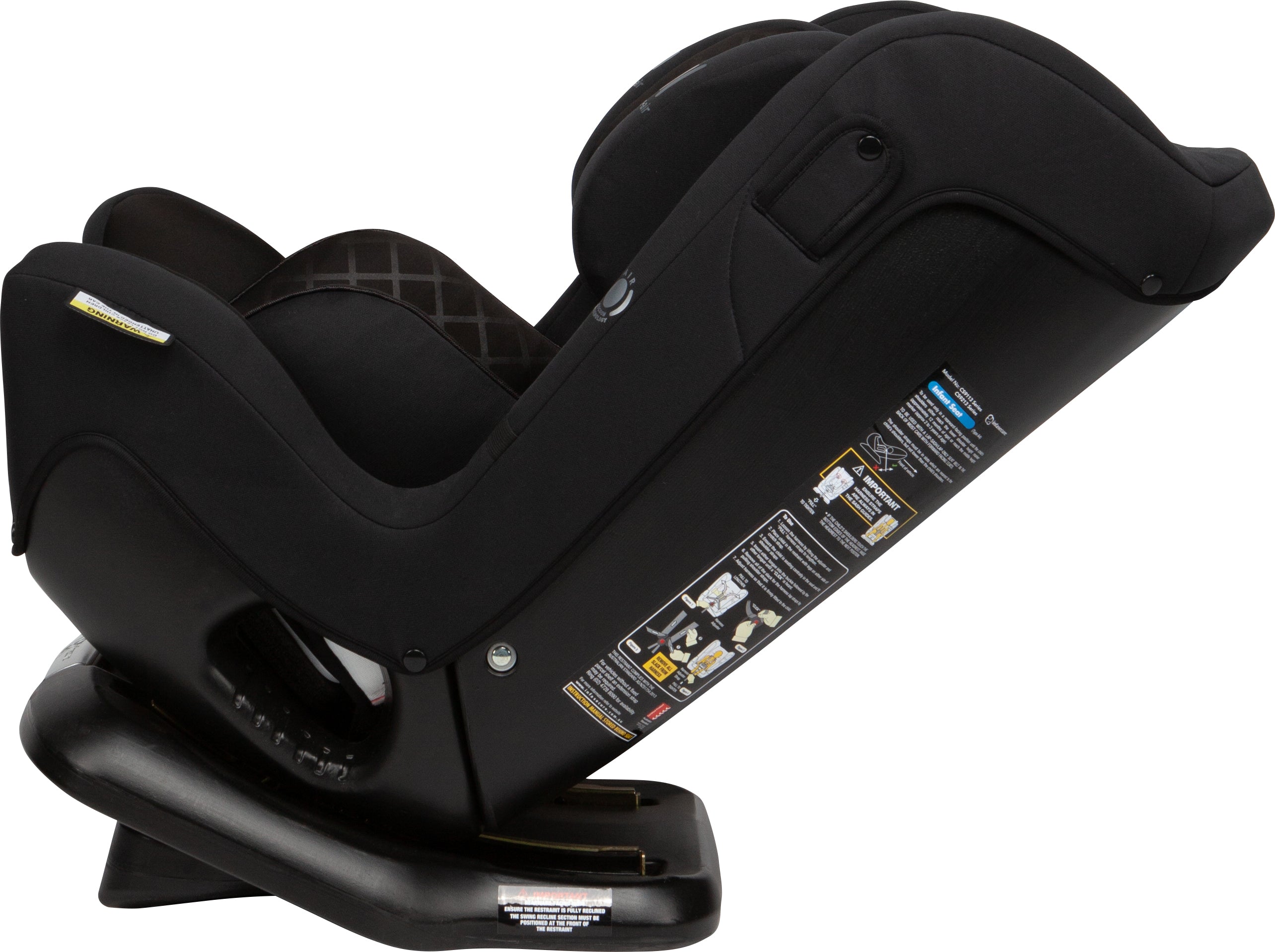 InfaSecure Grandeur Onyx Convertible Car Seat