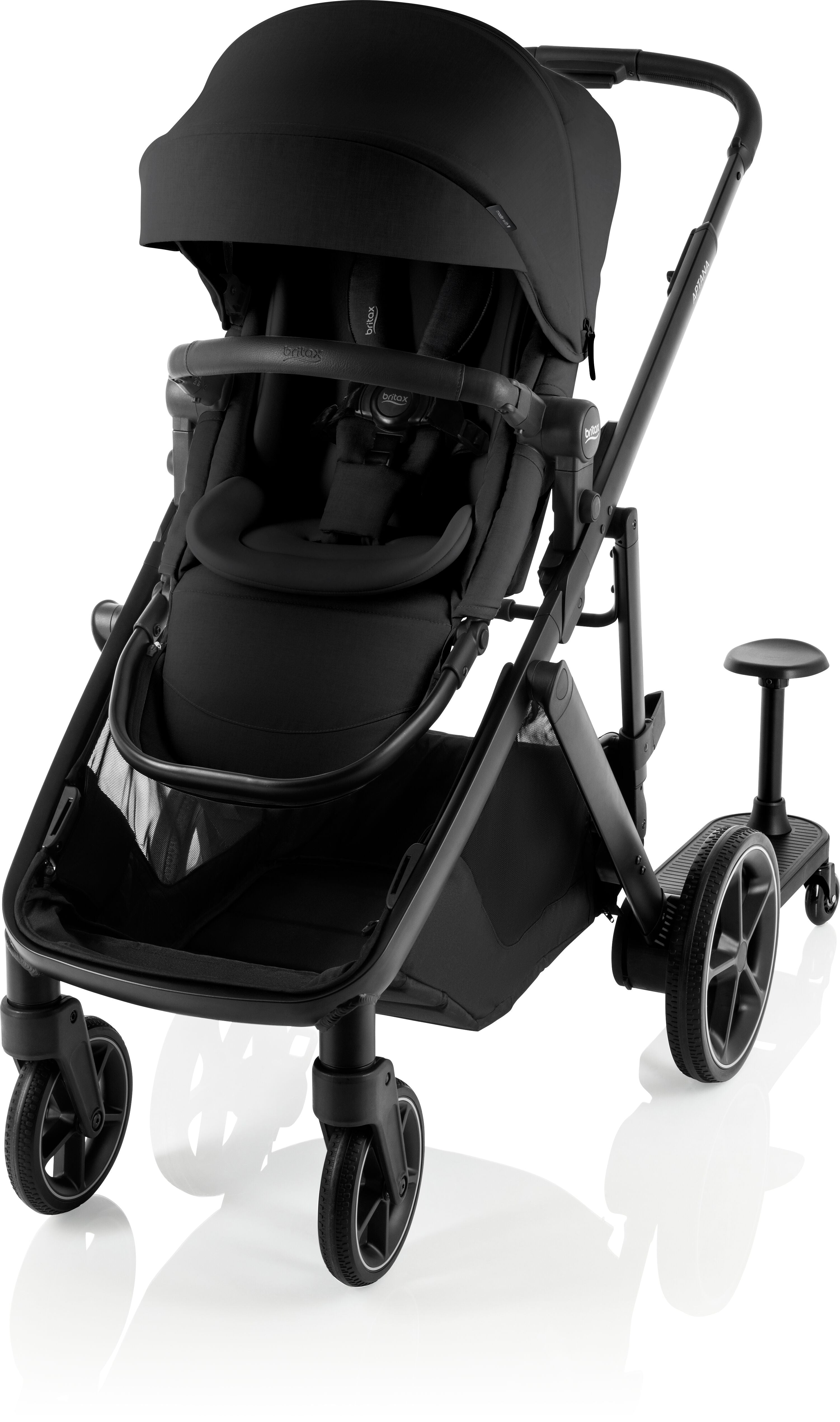 Britax Aptana Stadiam Stroller With Second Seat - Tiny Tots Baby Store 
