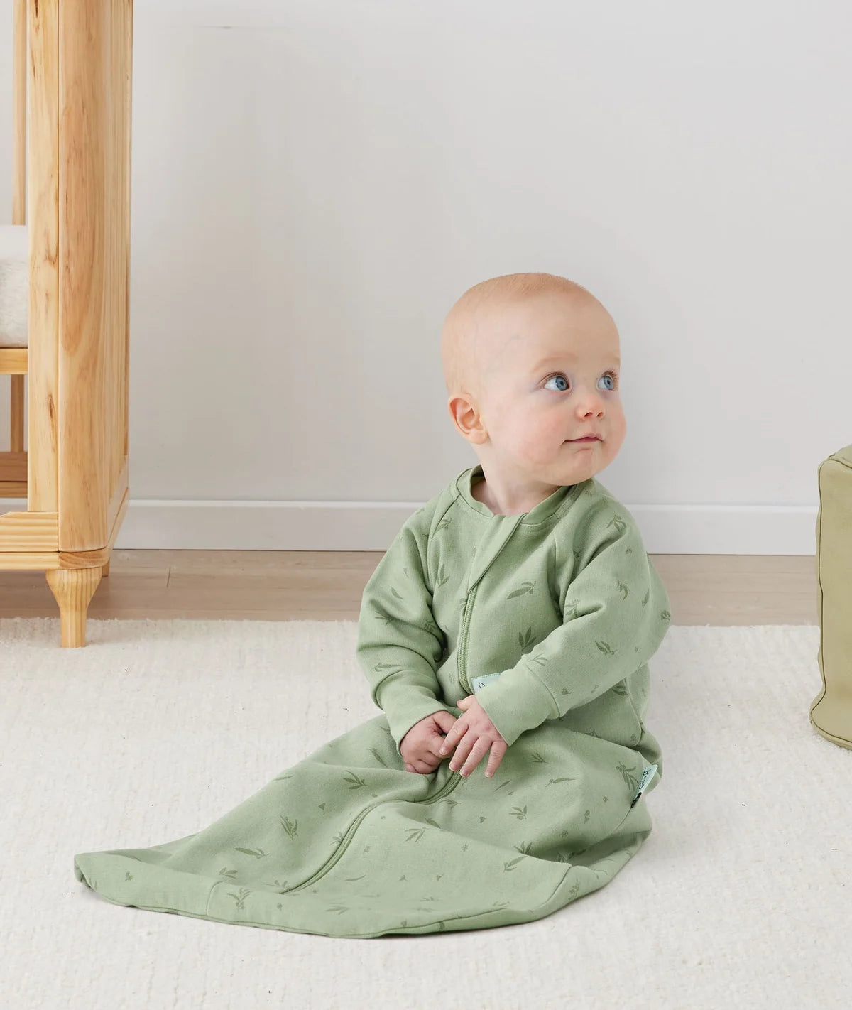 Ergopouch Cocoon Sleeping Bag 1.0 TOG Sleeved | Willow