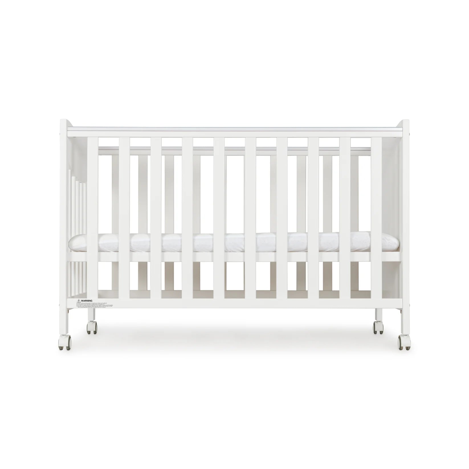 GroTime Lucas Compact Cot -White