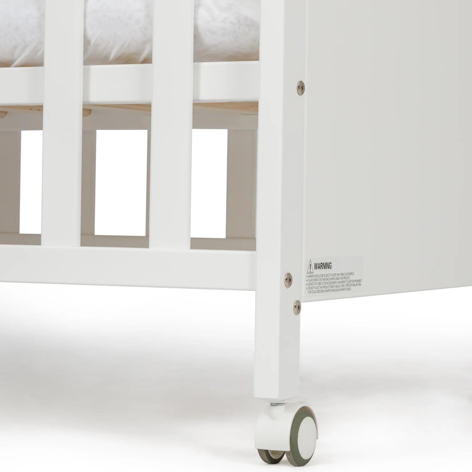 GroTime Lucas Compact Cot  -White  | ETA end April 