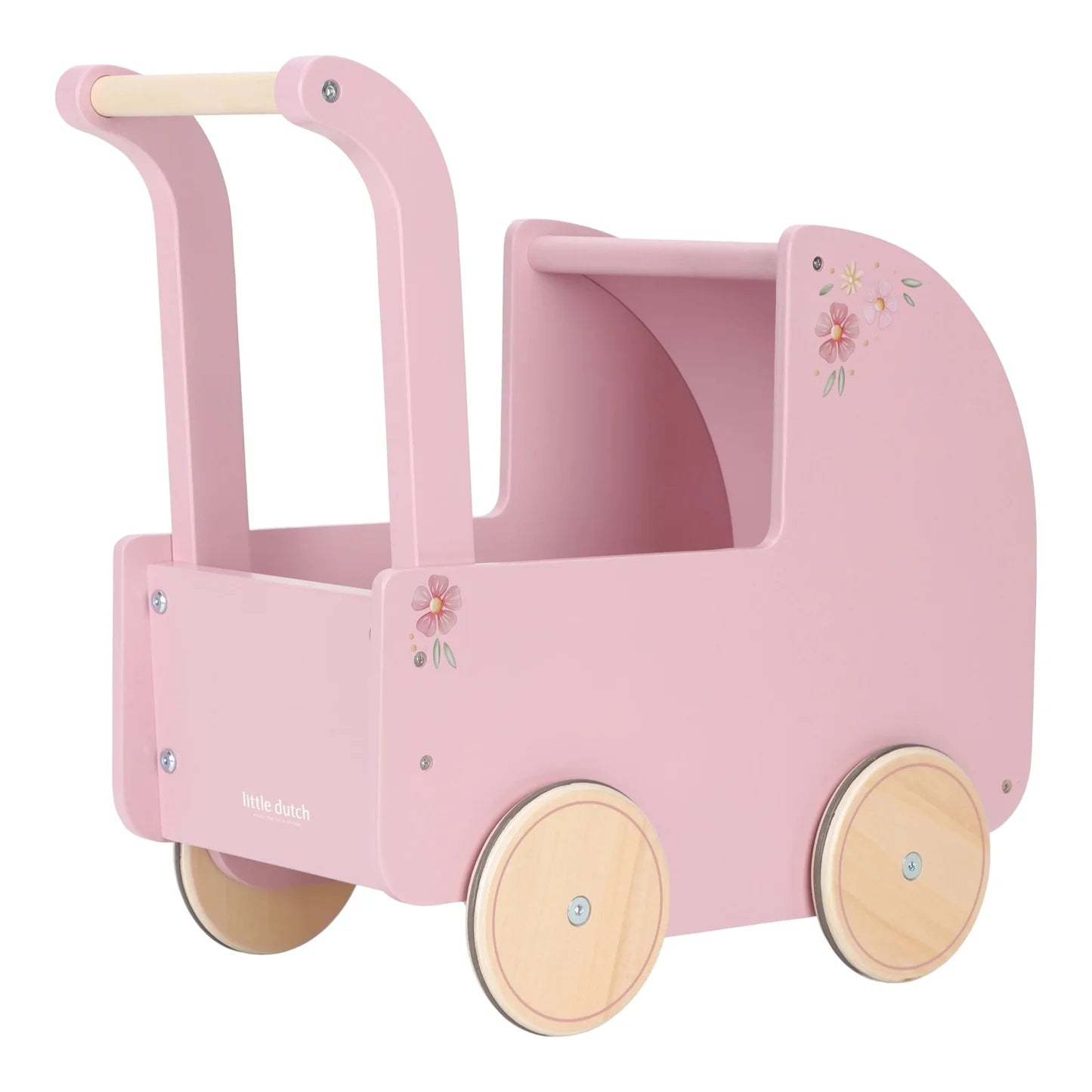 Little Dutch Wooden Doll Pram