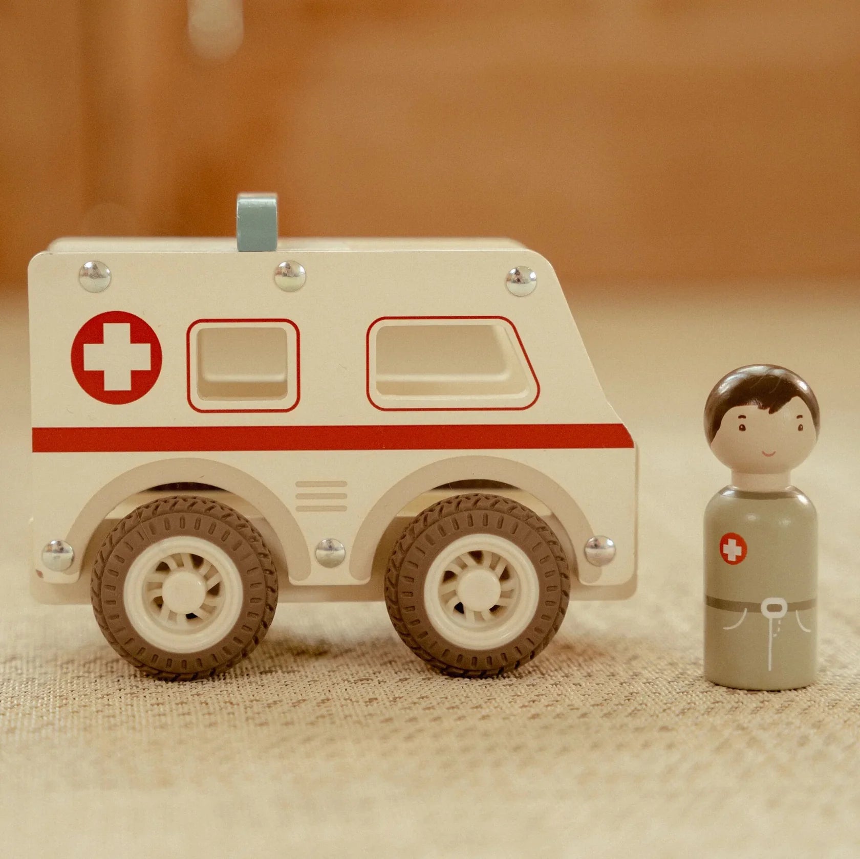 Little Dutch Wooden Ambulance 