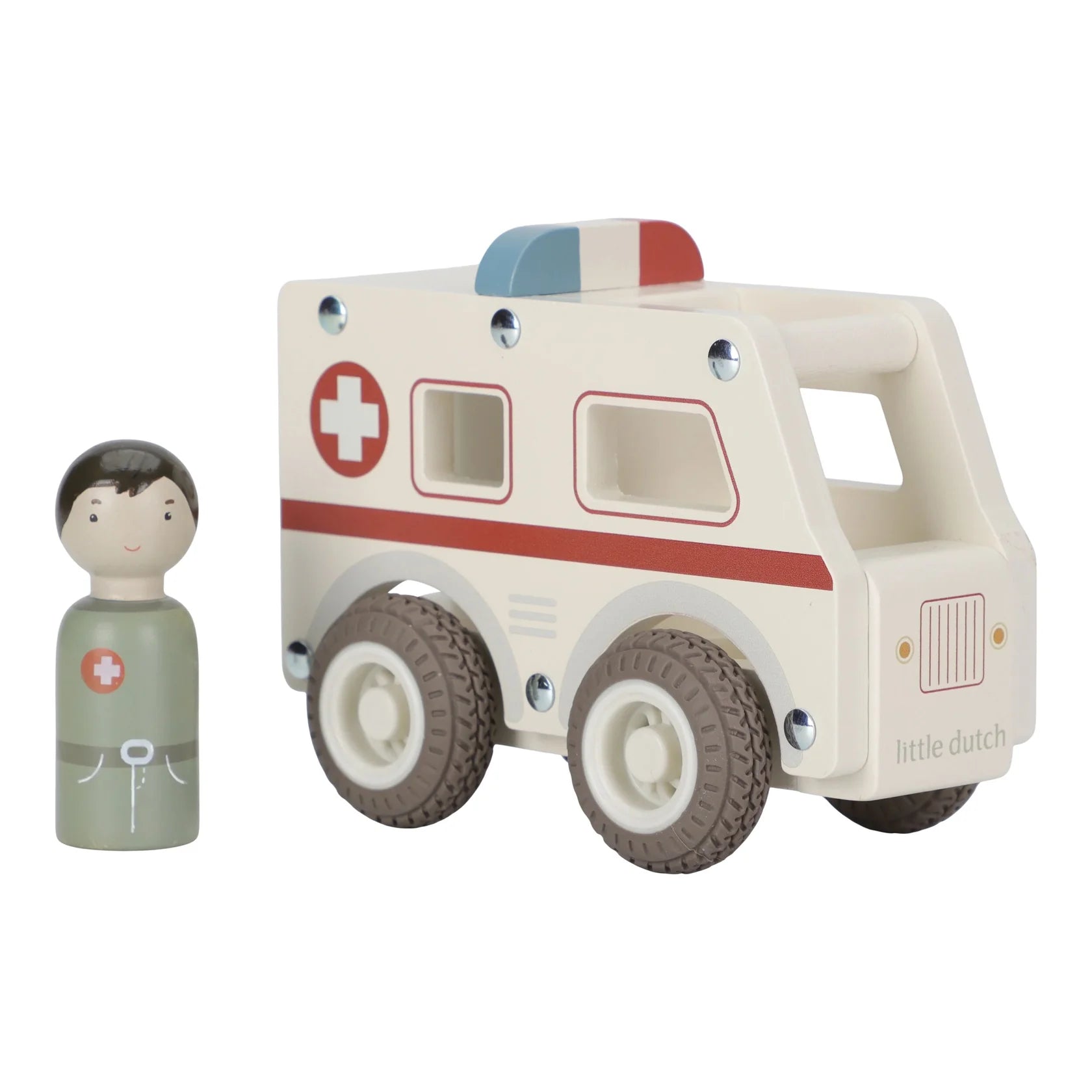 Little Dutch Wooden Ambulance 
