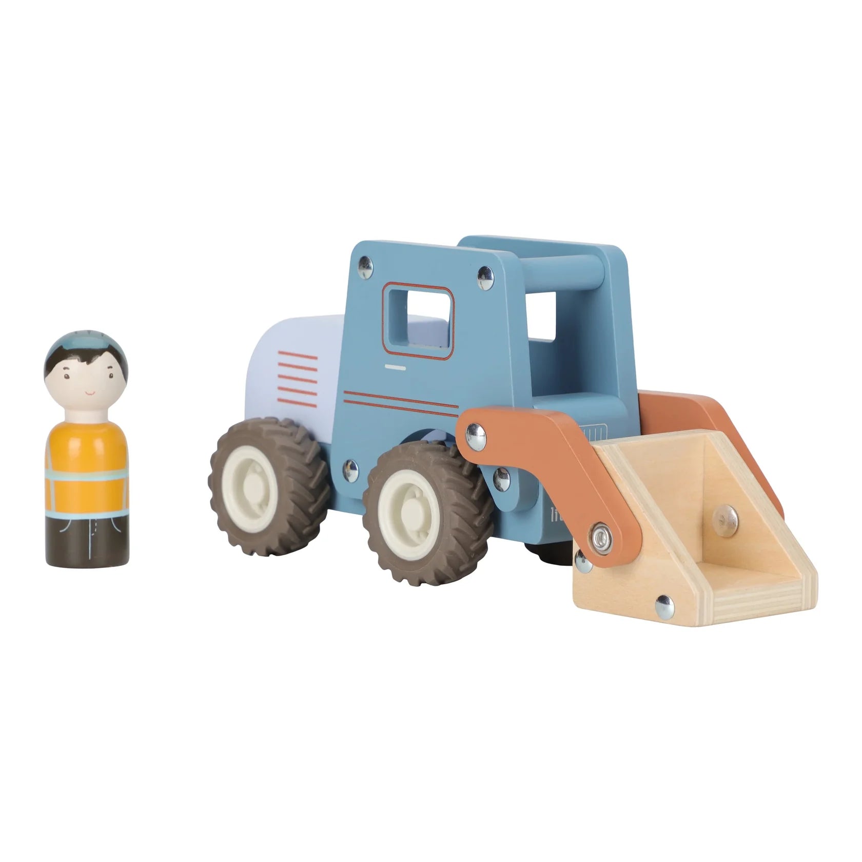 Little Dutch Wooden Excavator 