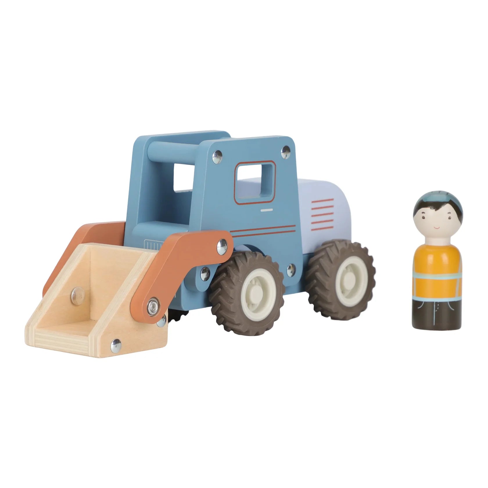 Little Dutch Wooden Excavator 