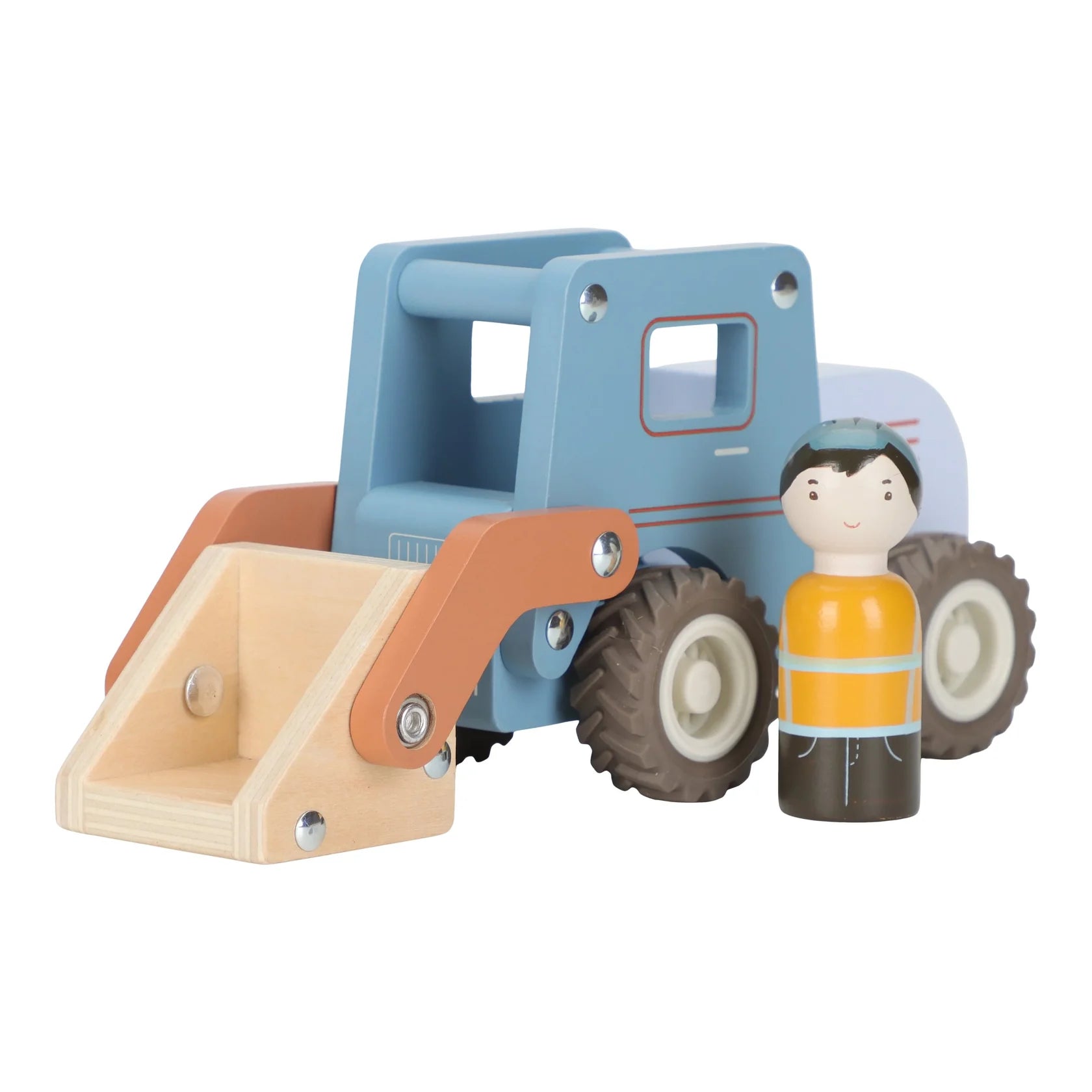 Little Dutch Wooden Excavator 