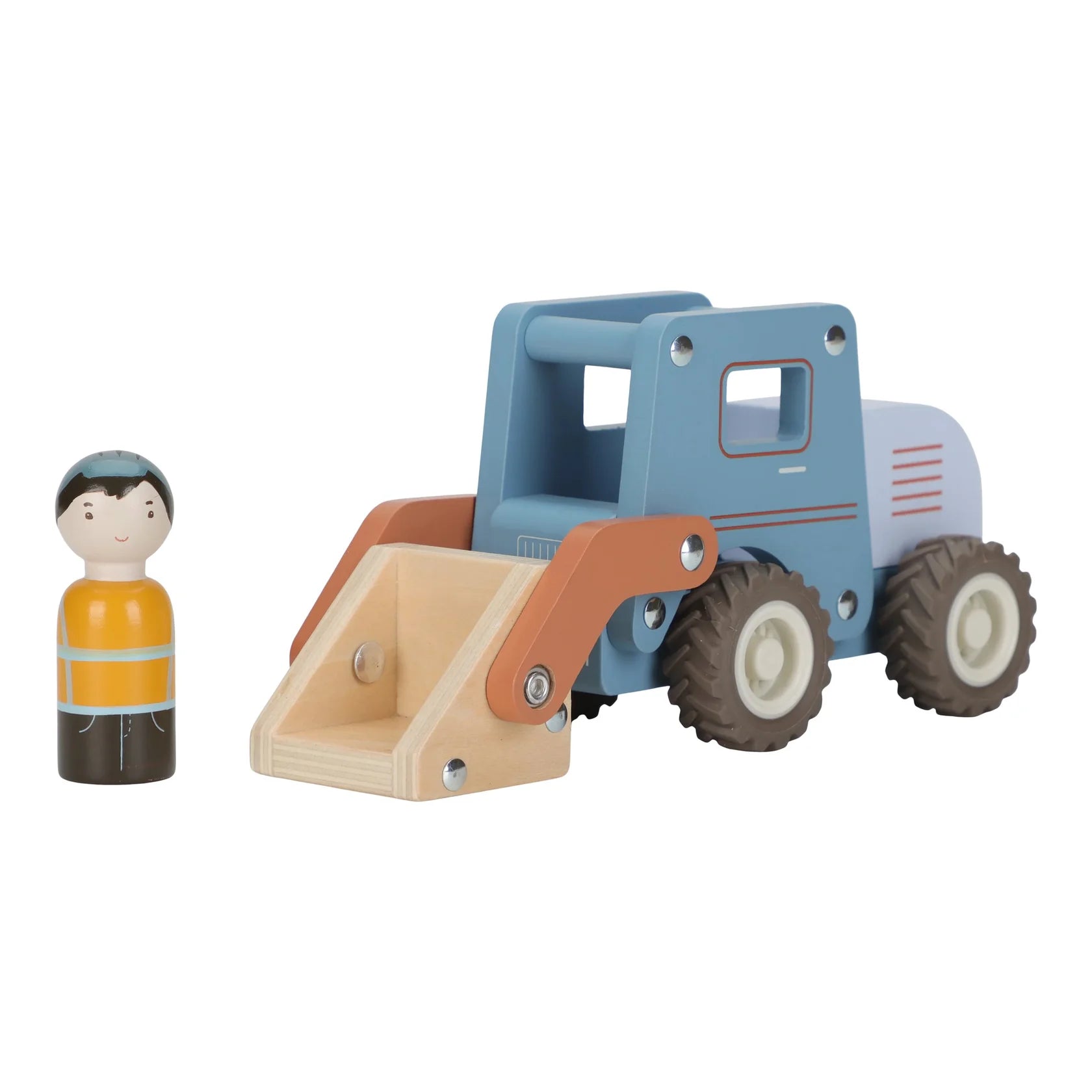 Little Dutch Wooden Excavator 