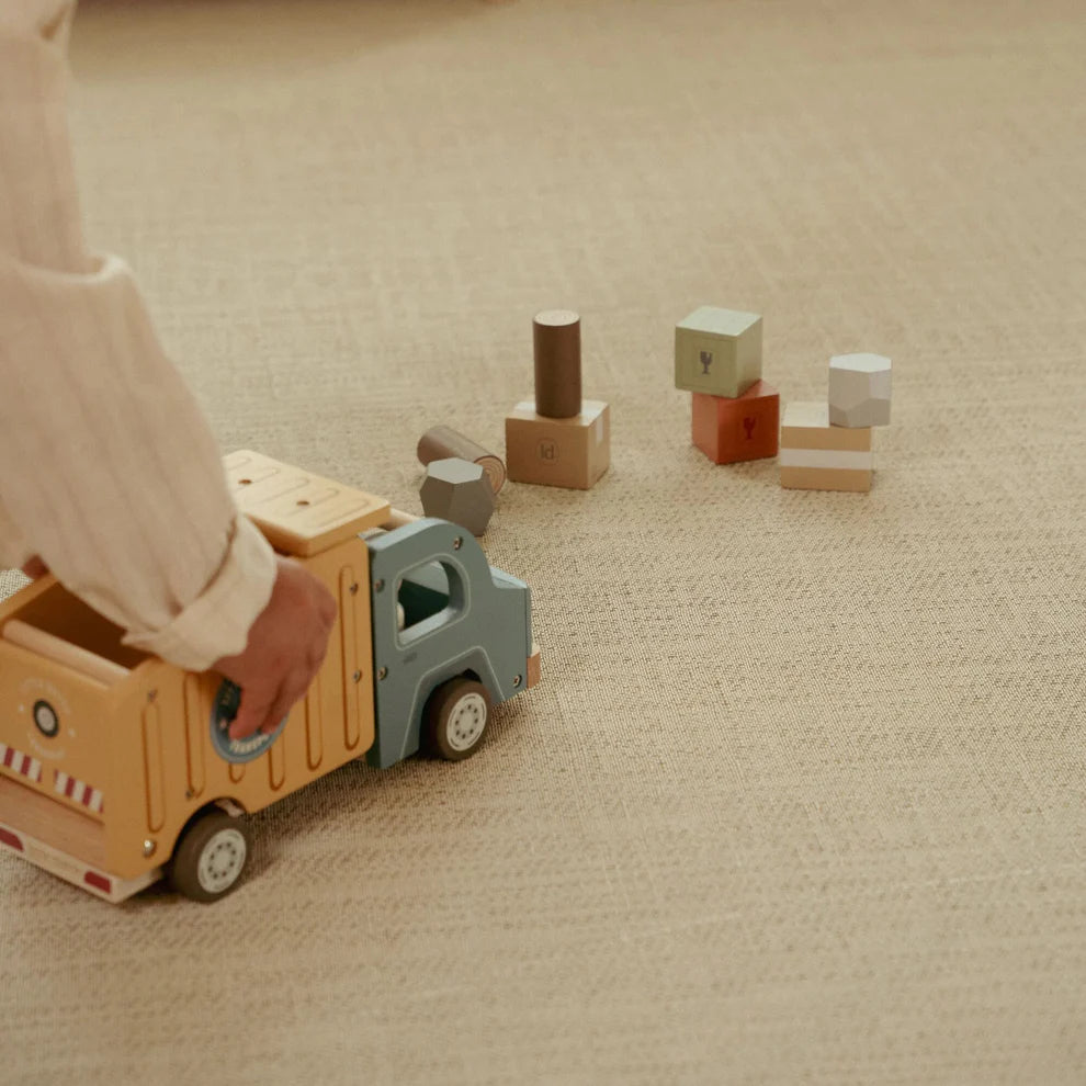 Little Dutch Wooden Garbage Truck 