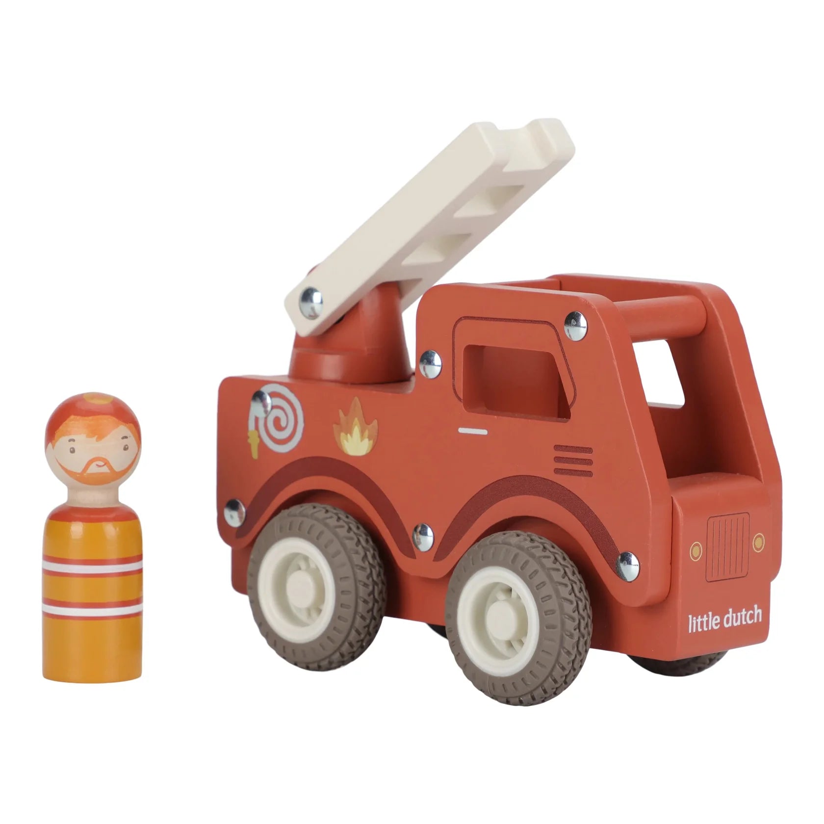 Little Dutch Wooden Firetruck 