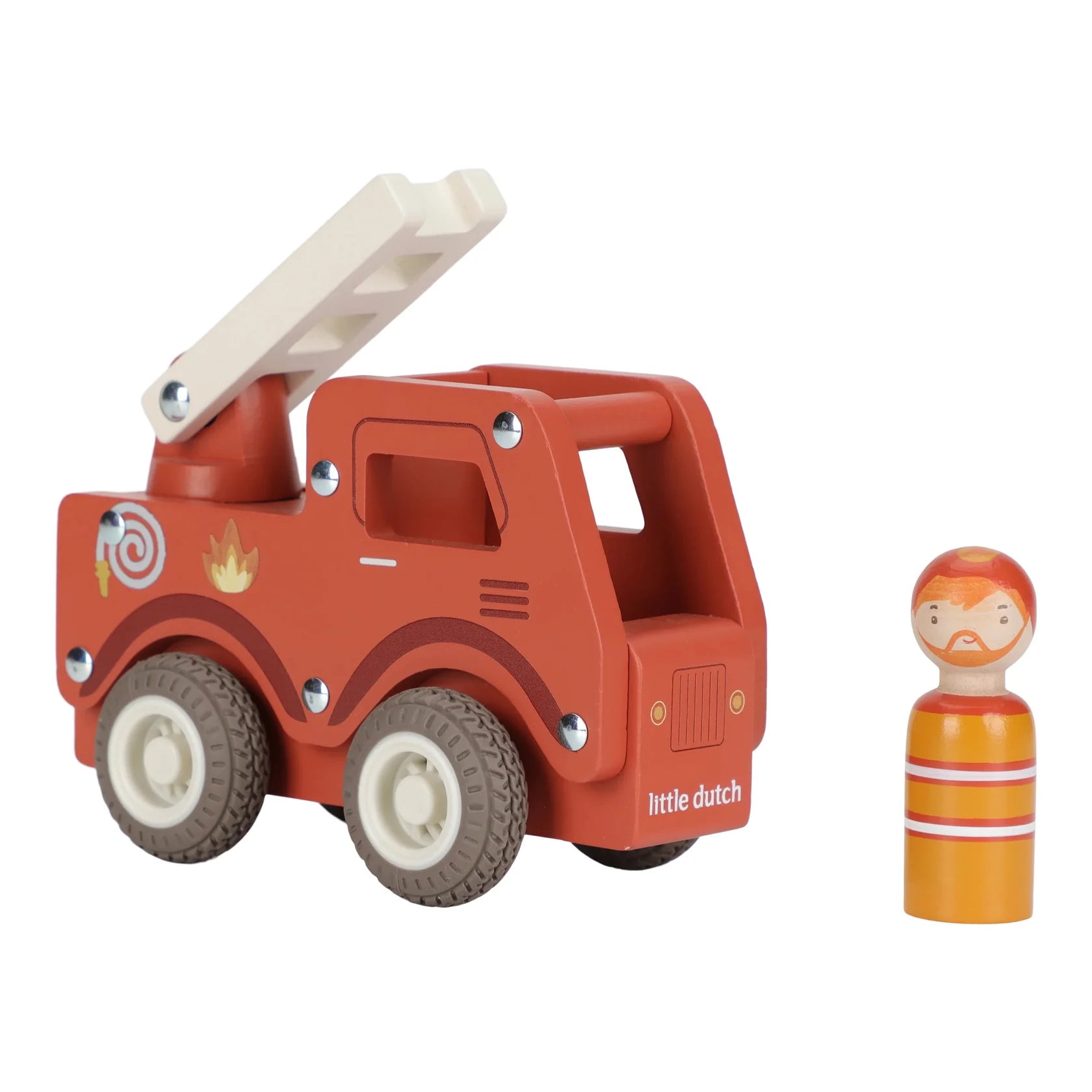 Little Dutch Wooden Firetruck 