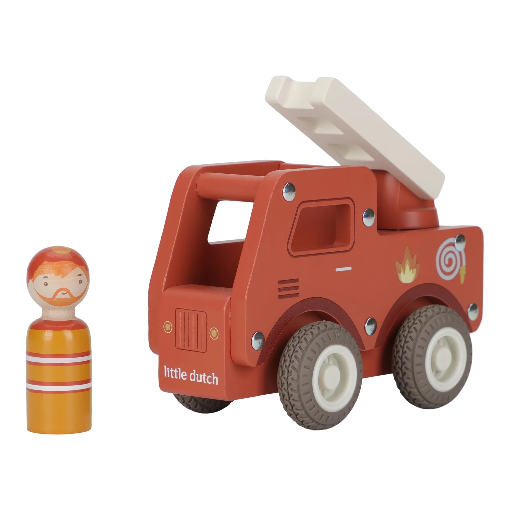 Little Dutch Wooden Firetruck 