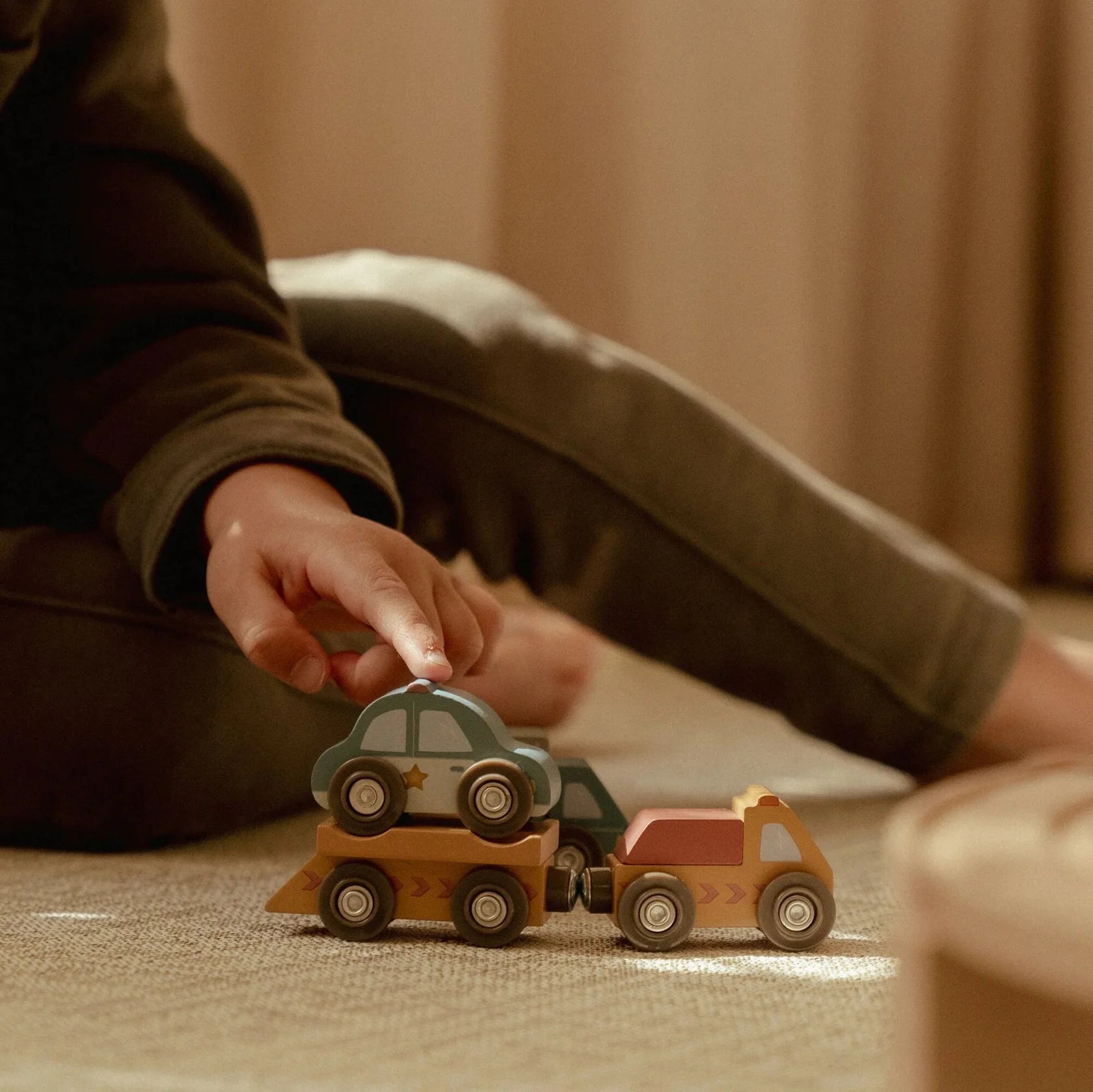 Little Dutch Wooden Vehicle Set 