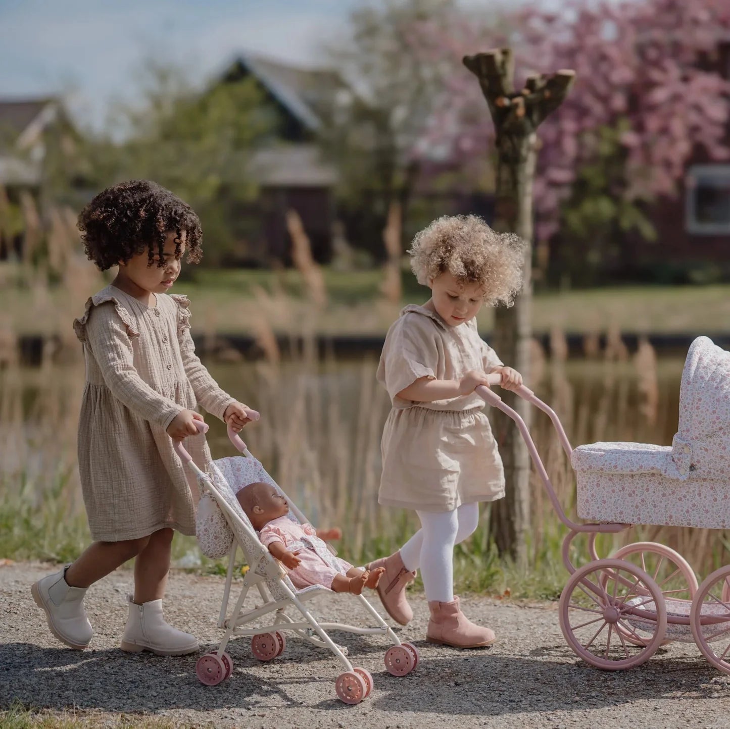 Little Dutch Metal Doll Stroller
