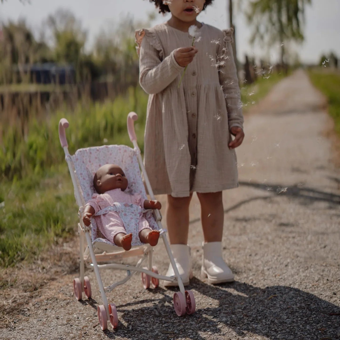 Little Dutch Metal Doll Stroller