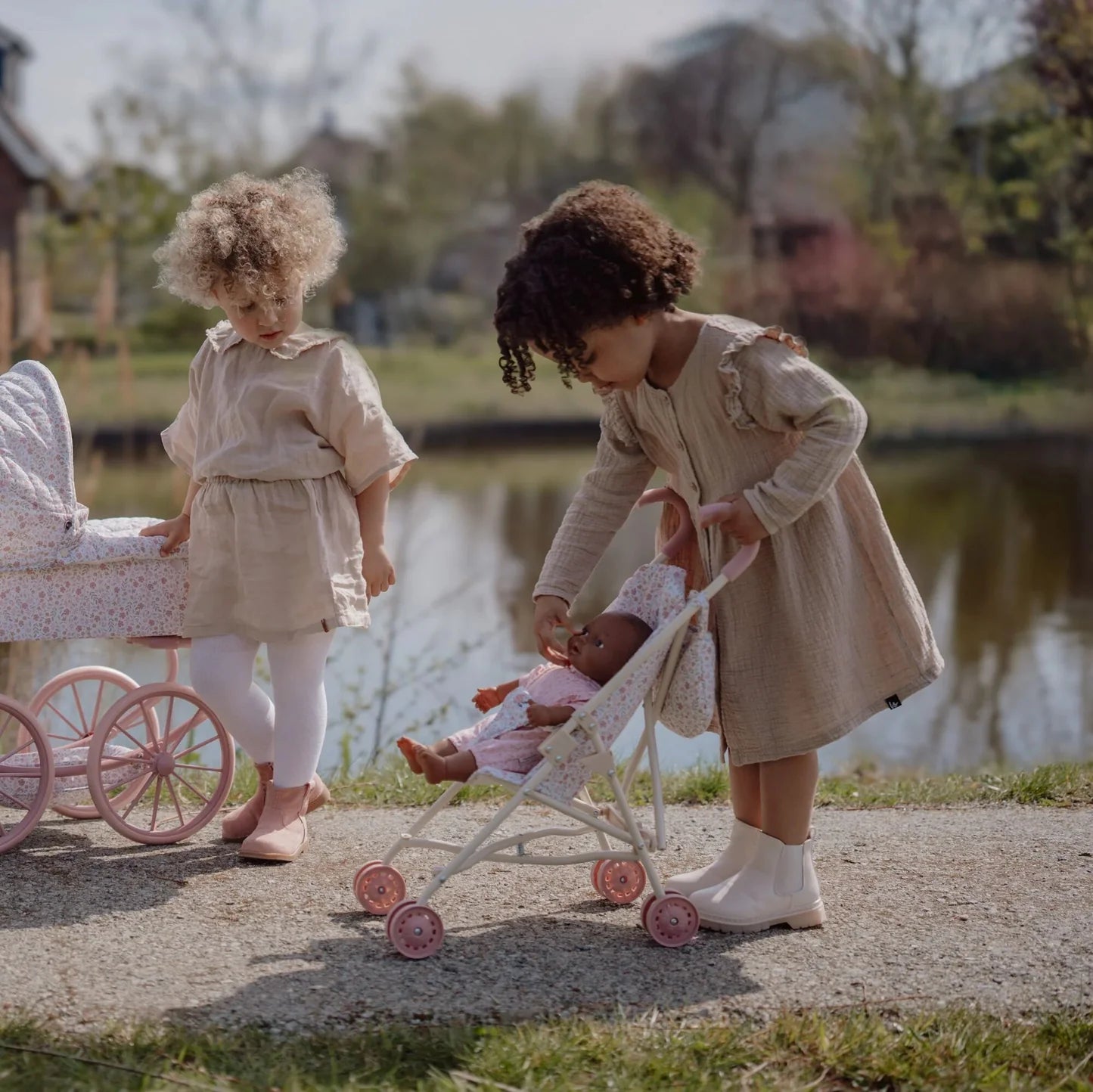 Little Dutch Metal Doll Stroller