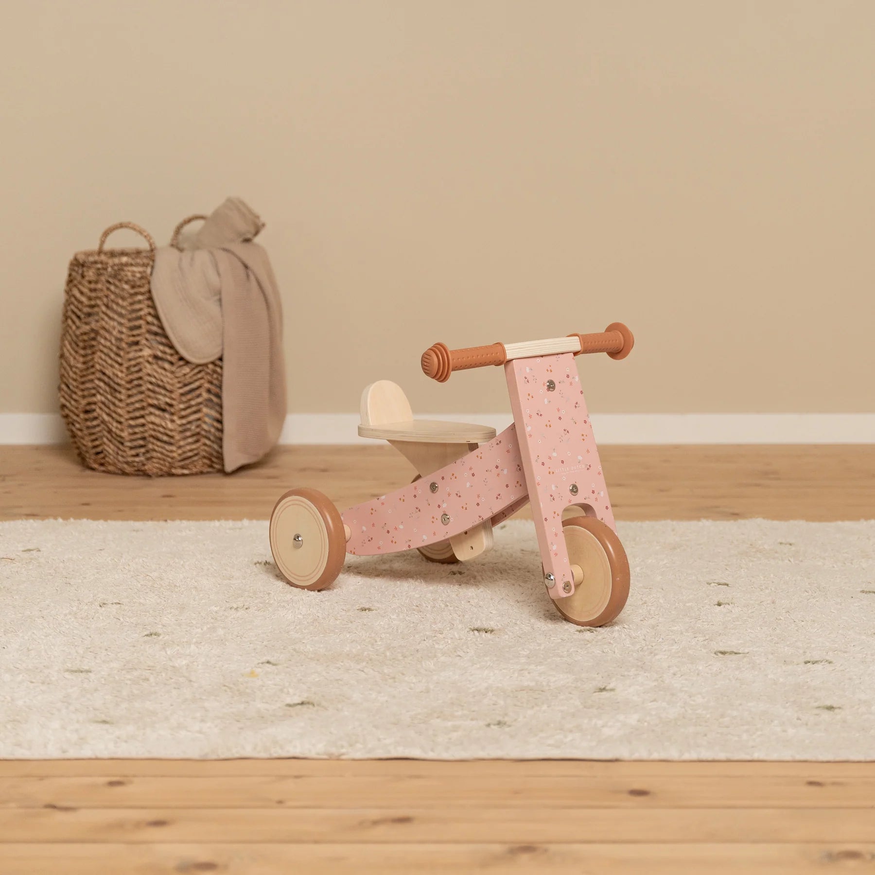 Little Dutch Wooden Tricycle - Pink 