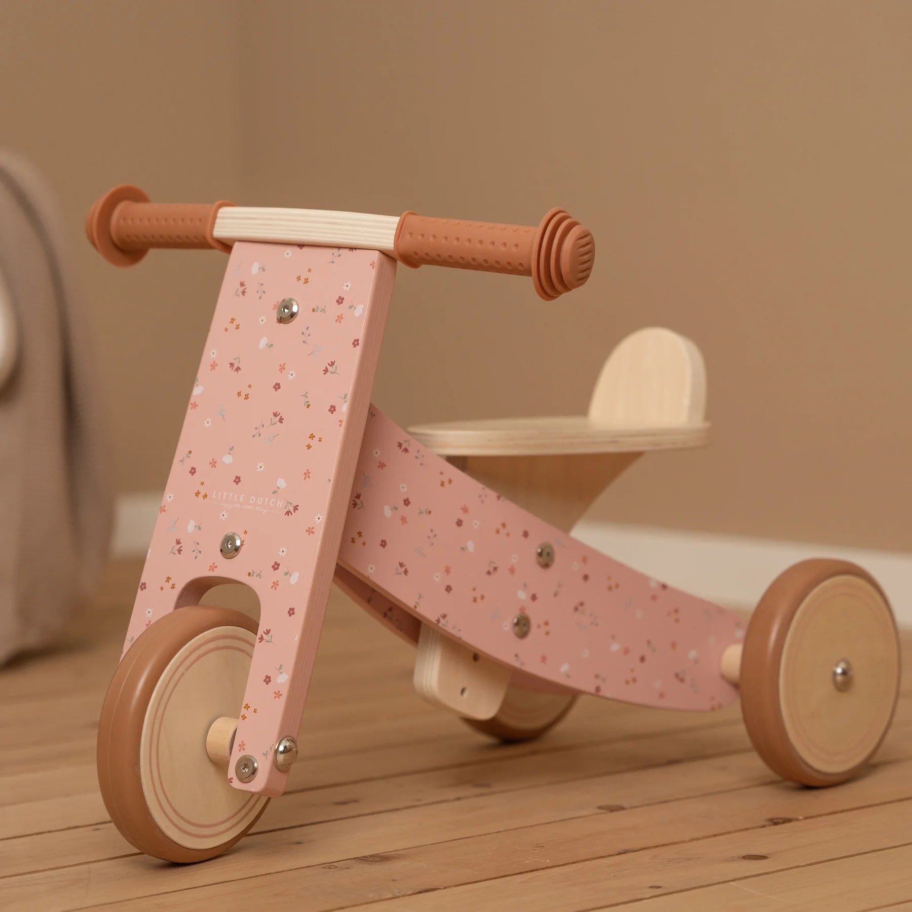 Little Dutch Wooden Tricycle - Pink 
