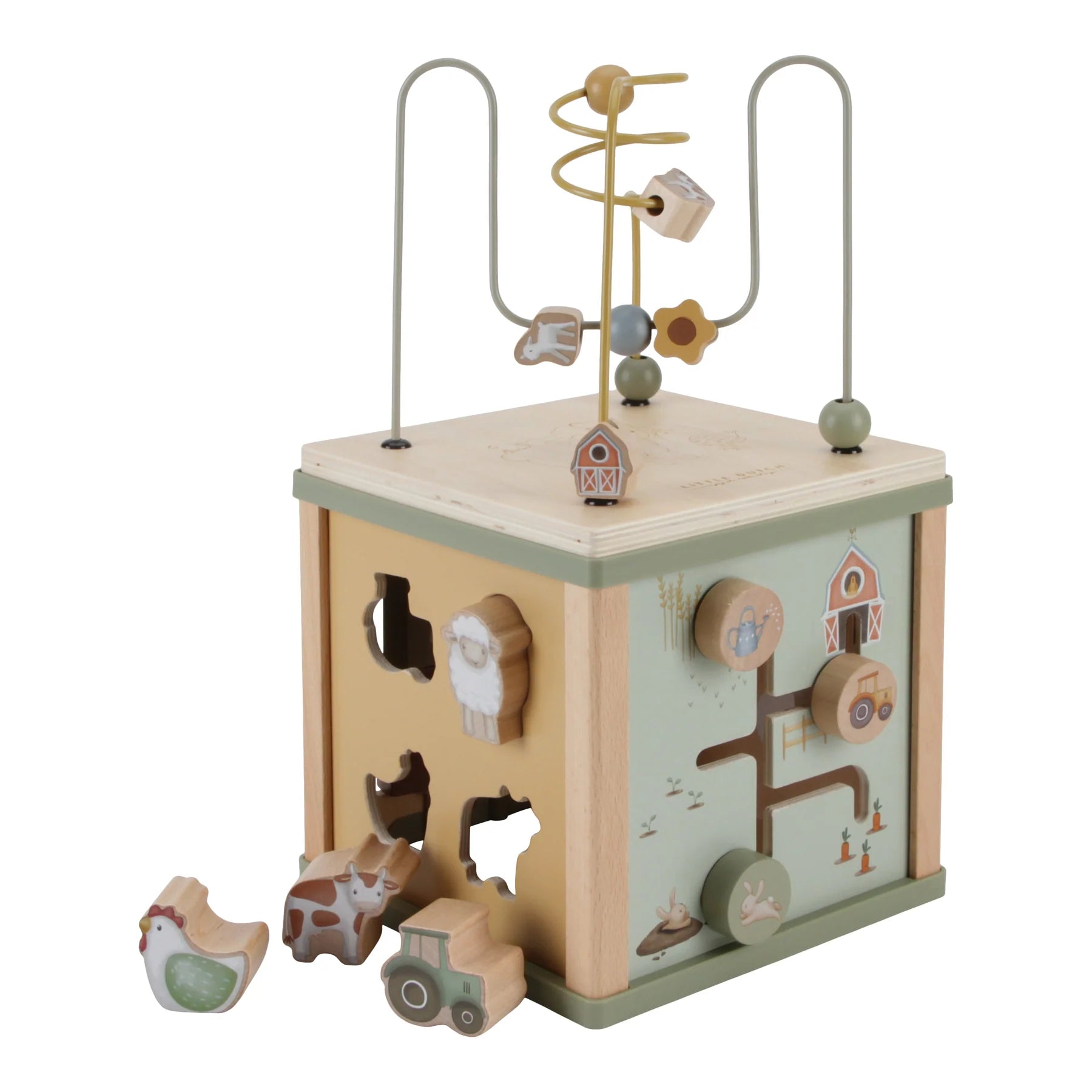 Little Dutch Little Farm Activity Cube 
