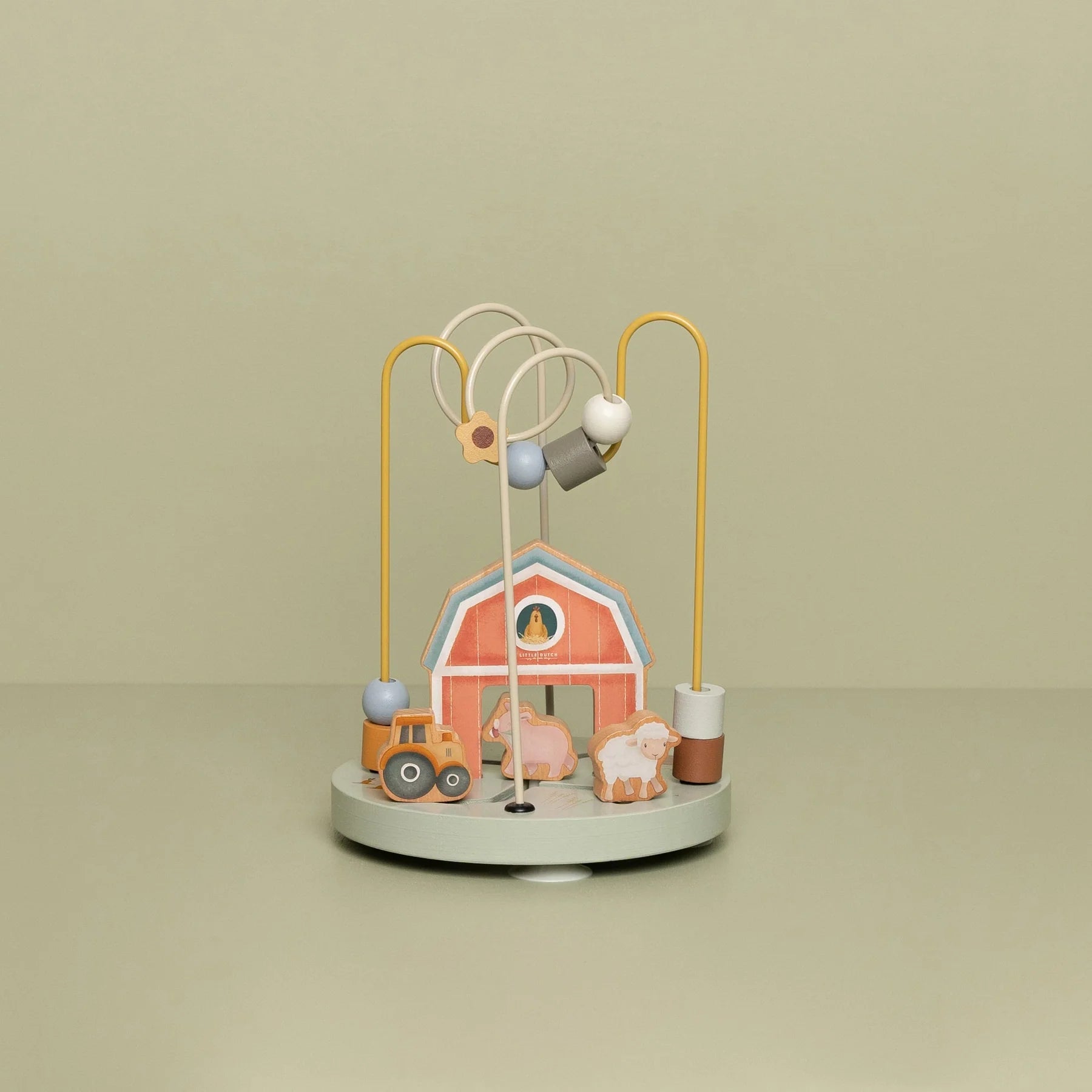 Little Dutch Little Farm Wooden Activity Spiral 