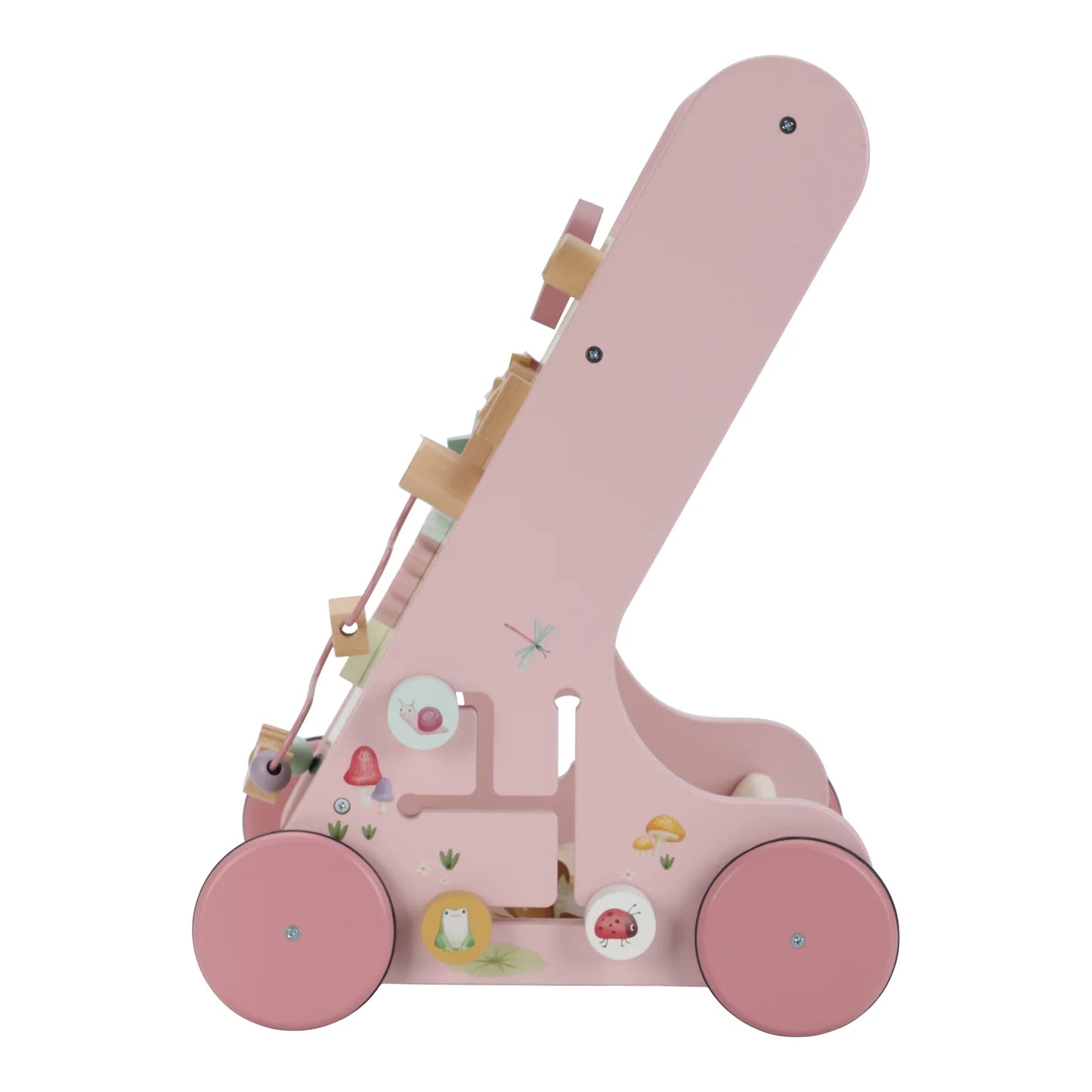 Little Dutch Wooden Activity Walker - Pink