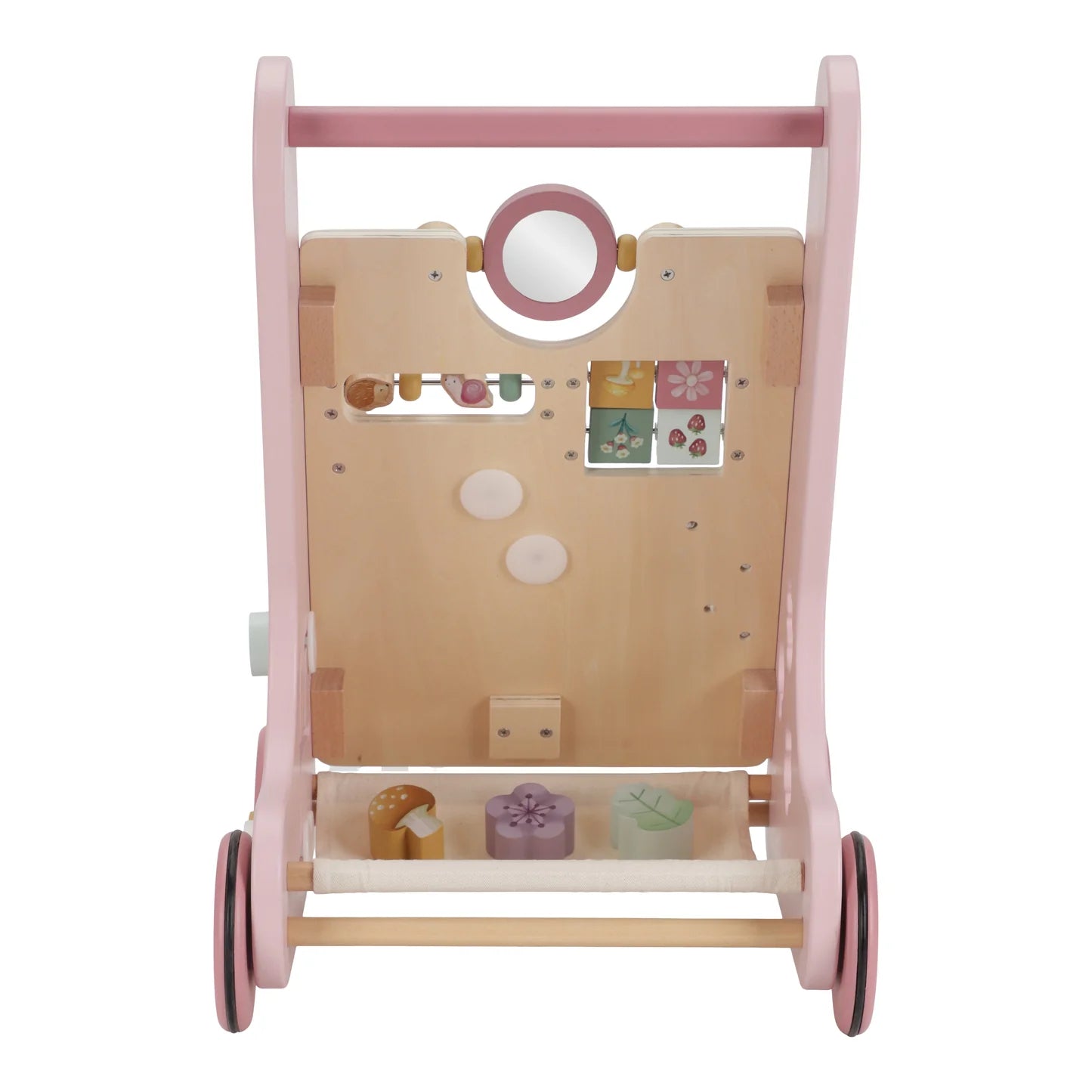 Little Dutch Wooden Activity Walker - Pink